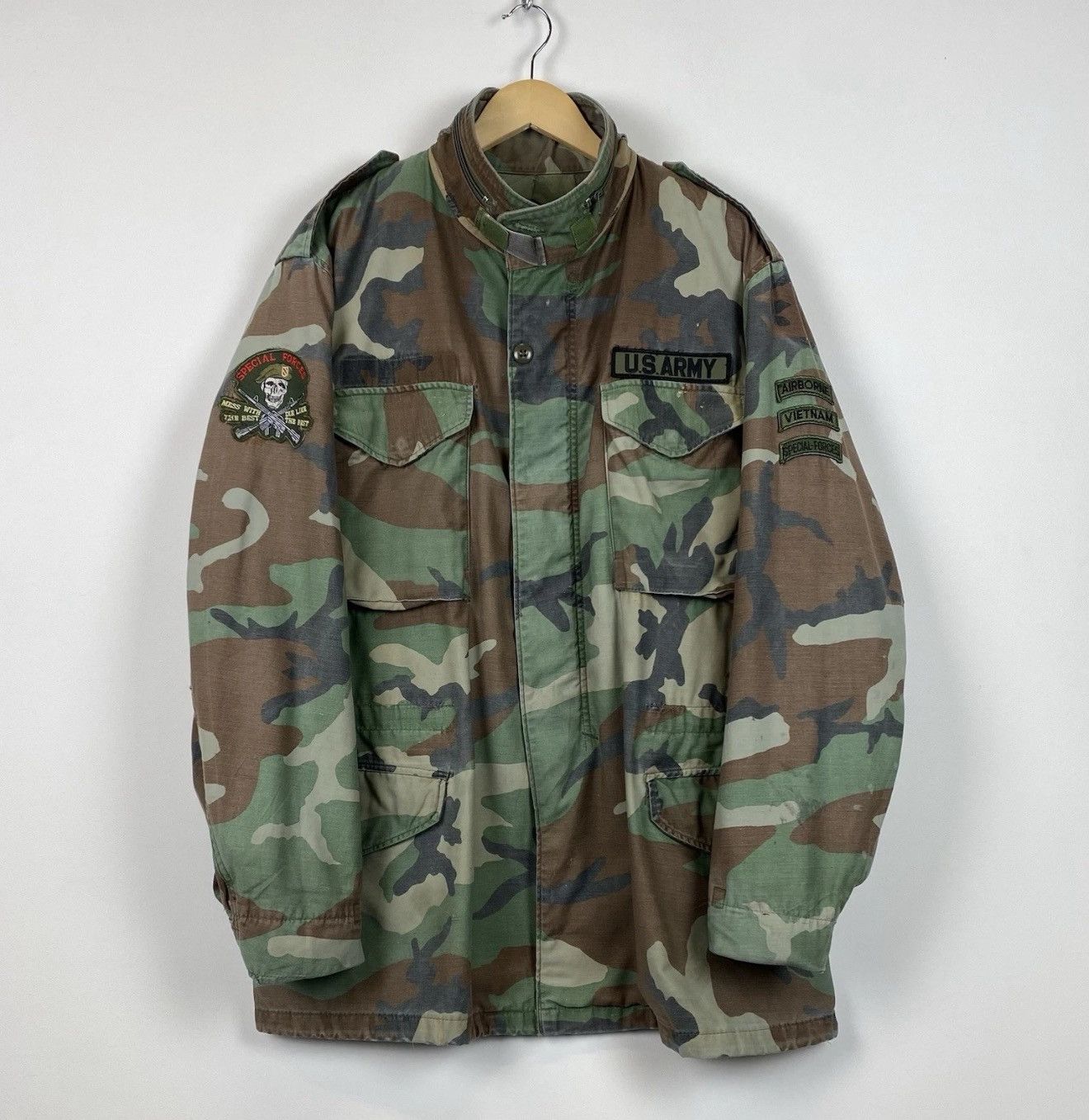 Other Coat Cold Weather Field Top Force Airborne Vietnam Jacket Size US L / EU 52-54 / 3 - 1 Thumbnail