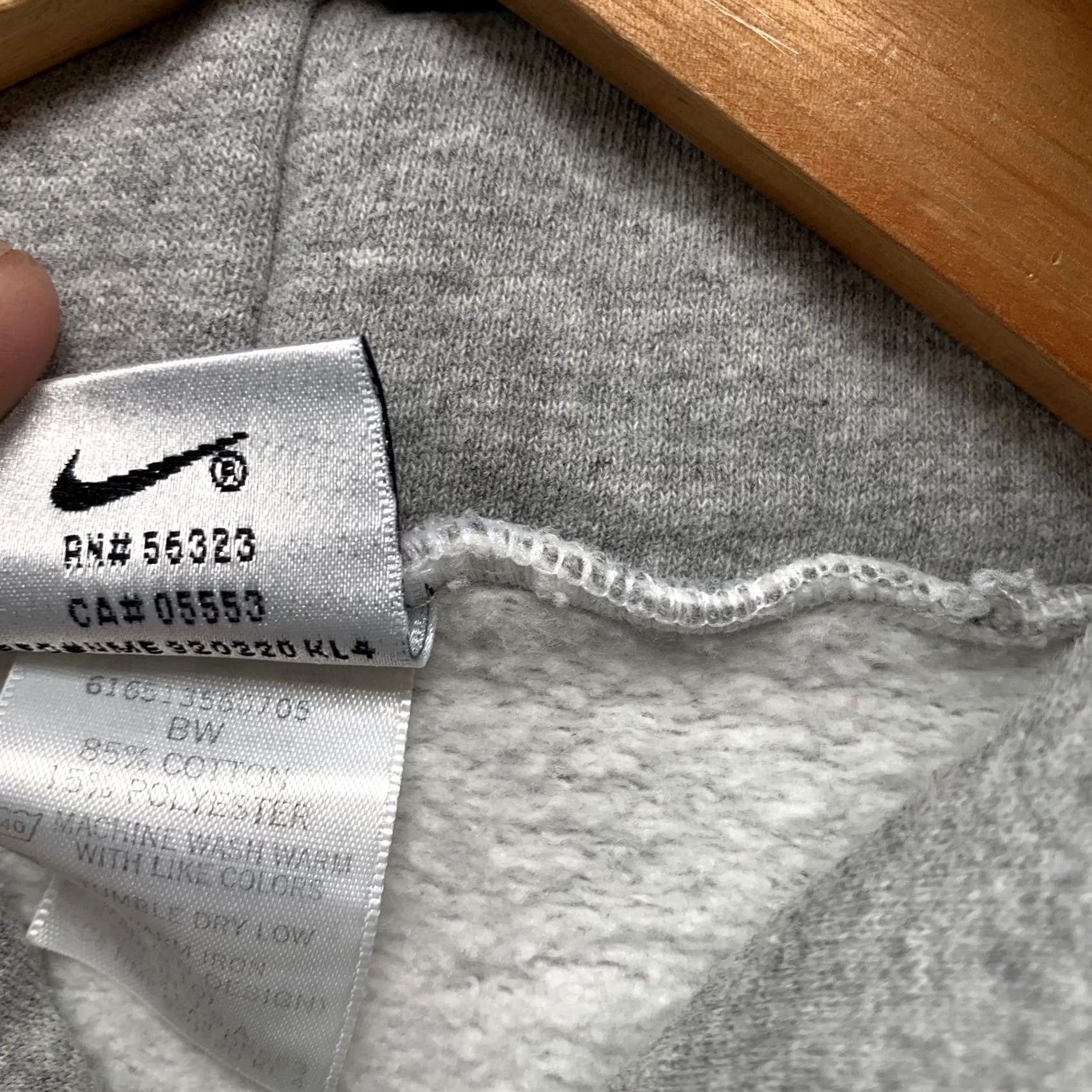 Nike VINTAGE Nike Air Hoodie Sweatshirt Womens Medium 90s Embroidered USA Size M / US 6-8 / IT 42-44 - 6 Thumbnail