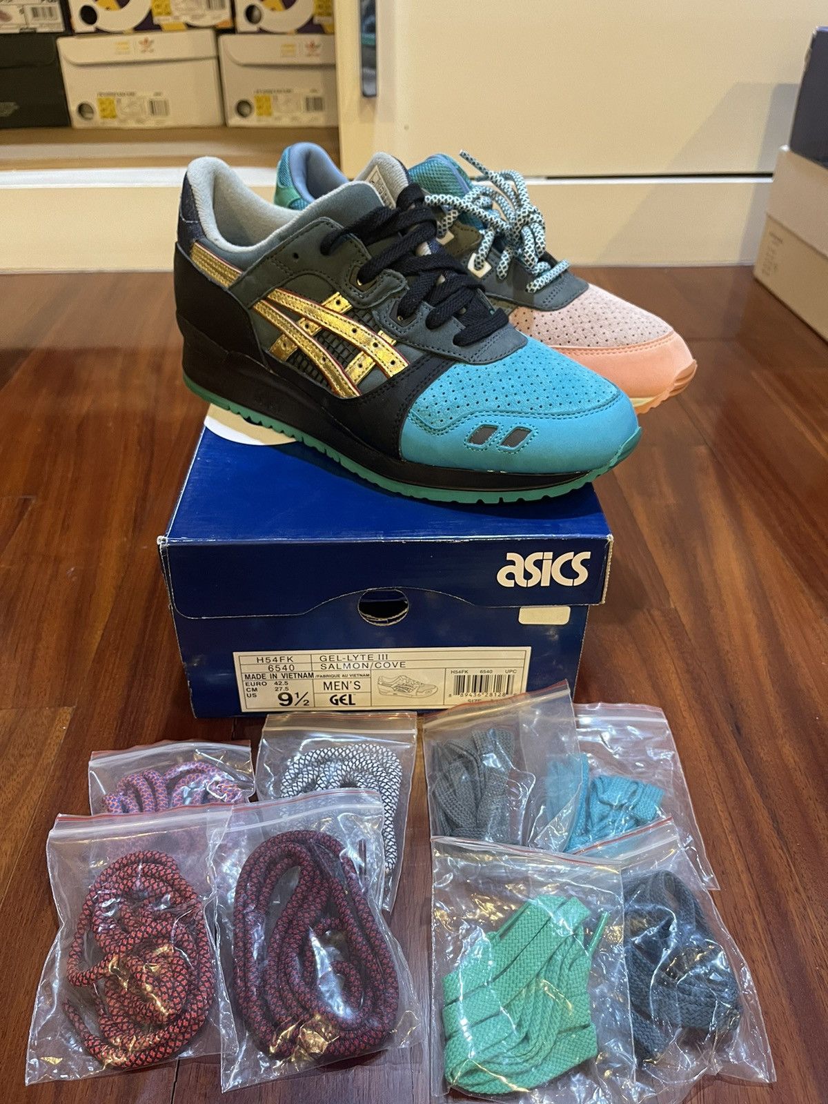 Asics × Kith × Ronnie Fieg New!!! Ronnie Fieg (Kith Founder)x ASICS Gel Lyte 3 Size US 9.5 / EU 42-43 - 2 Thumbnail