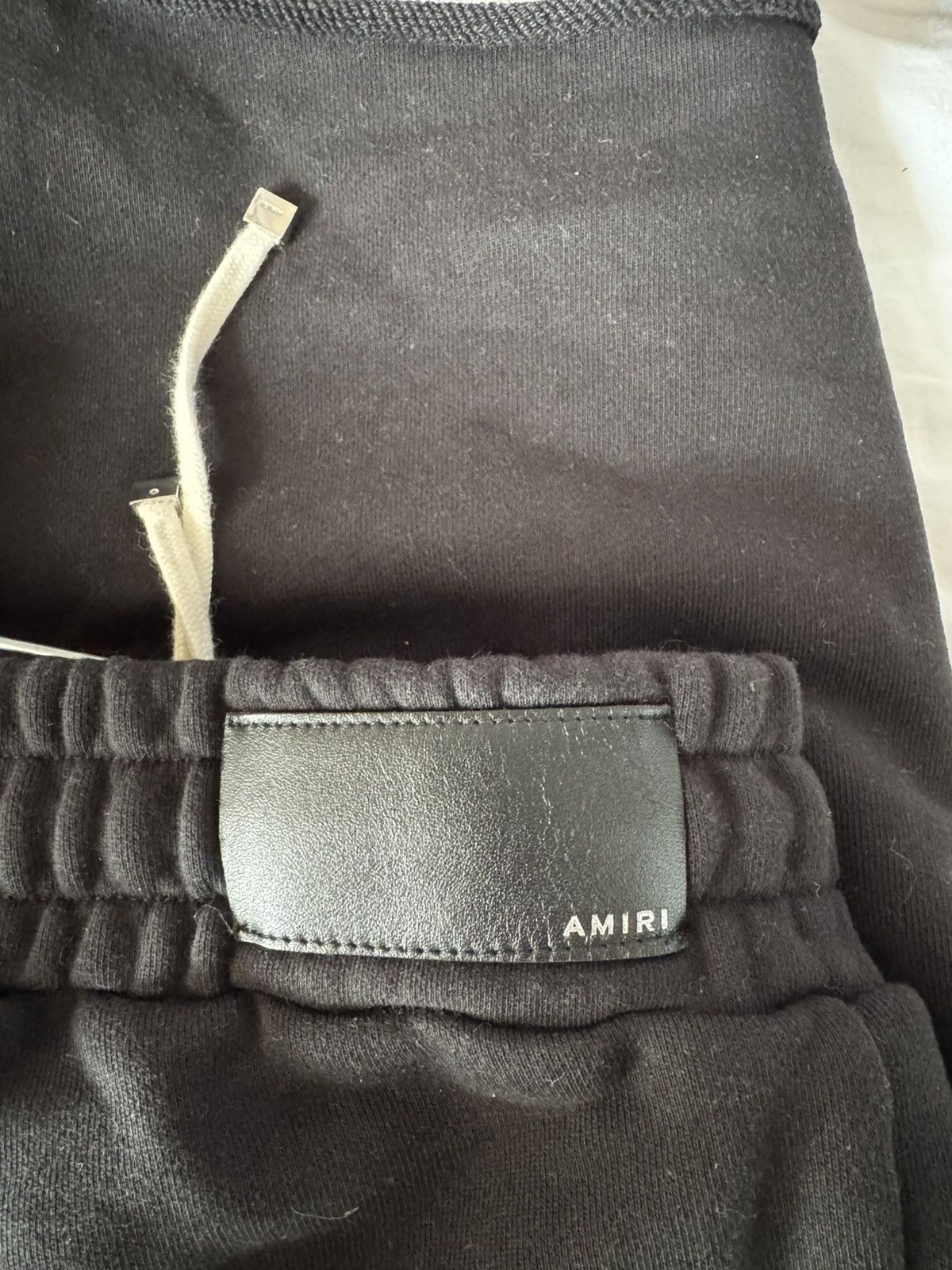 Amiri Amiri Black Logo Shorts Size US 30 / EU 46 - 9 Thumbnail