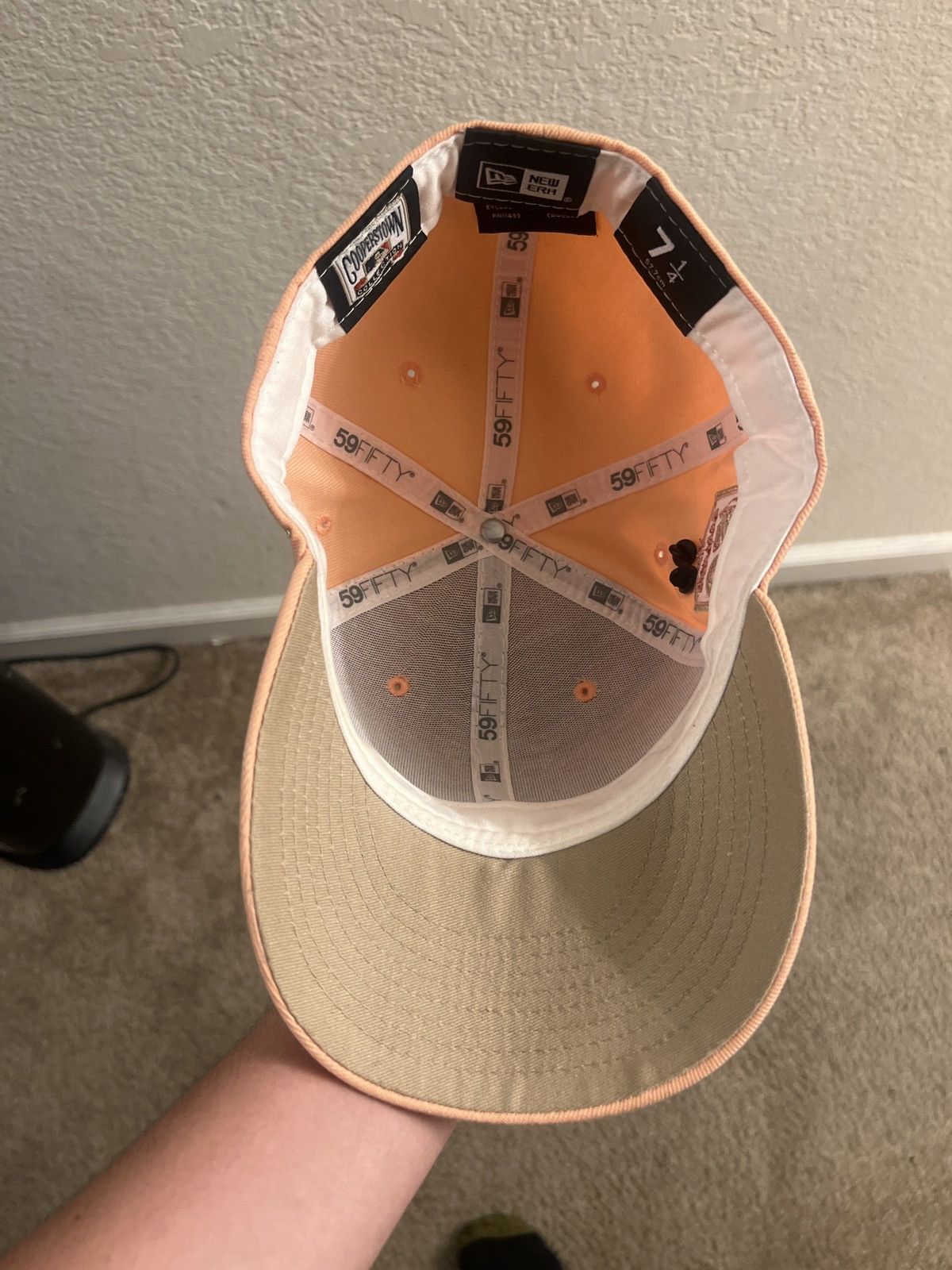 Lids Pink A’s Fitted 7 1/4 Size ONE SIZE - 2 Thumbnail