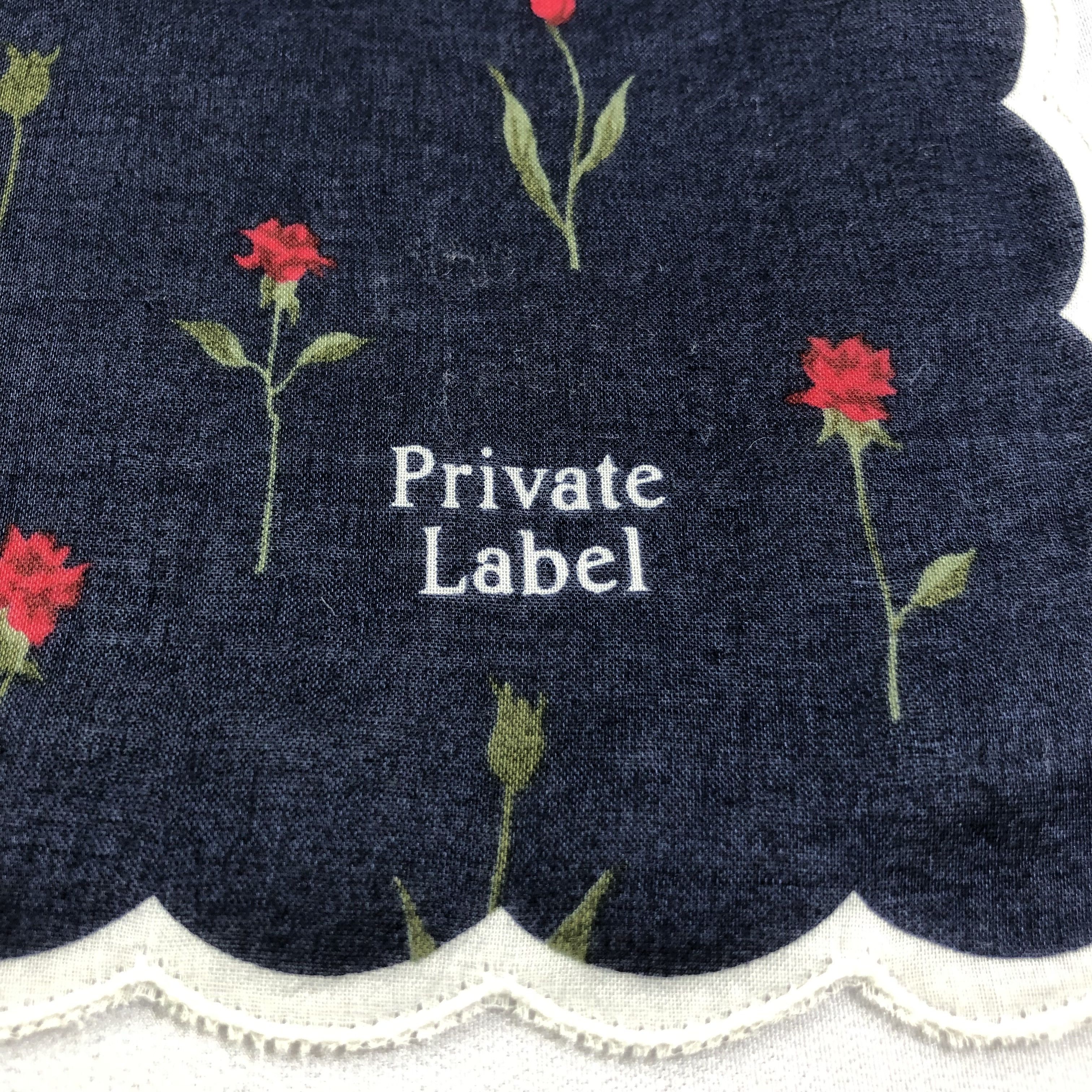 Vintage Private Label Handkerchief Neckerchief Bandana H1824 Size ONE SIZE - 4 Thumbnail