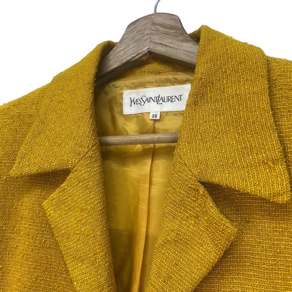 Designer × Yves Saint Laurent Vintage Yves Saint Laurent Buttonless Jacket Size S / US 4 / IT 40 - 7 Thumbnail