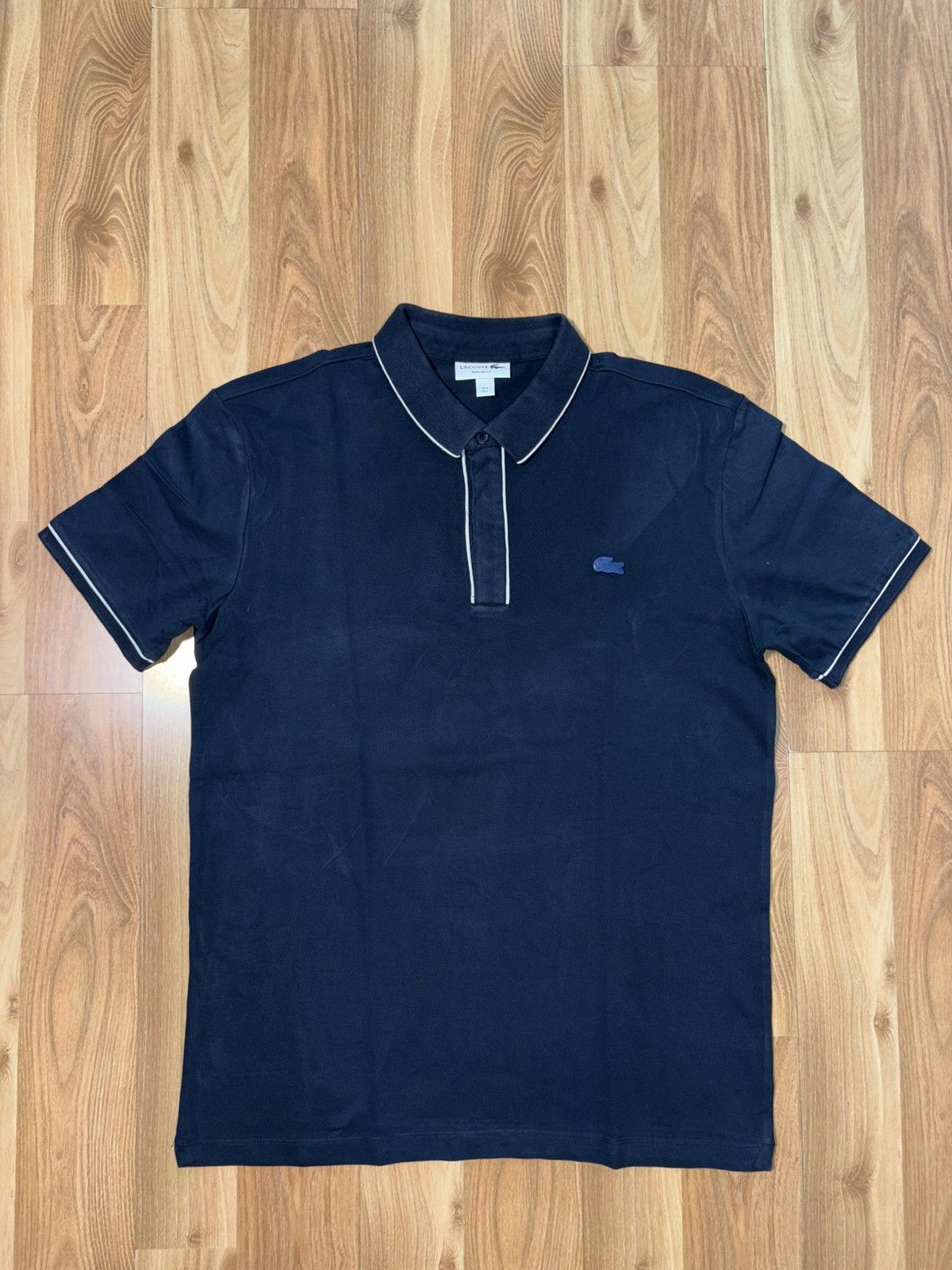 Lacoste × Supreme Supreme Lacoste Pique Zip L/S Polo | Grailed