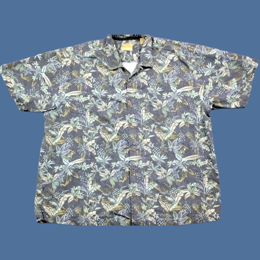 Tommy Bahama Tommy Bahama Mens 2XL Floral Silk Cotton Blend Shirt - Size 2XL - Casual Size US XXL / EU 58 / 5 - 1 Thumbnail