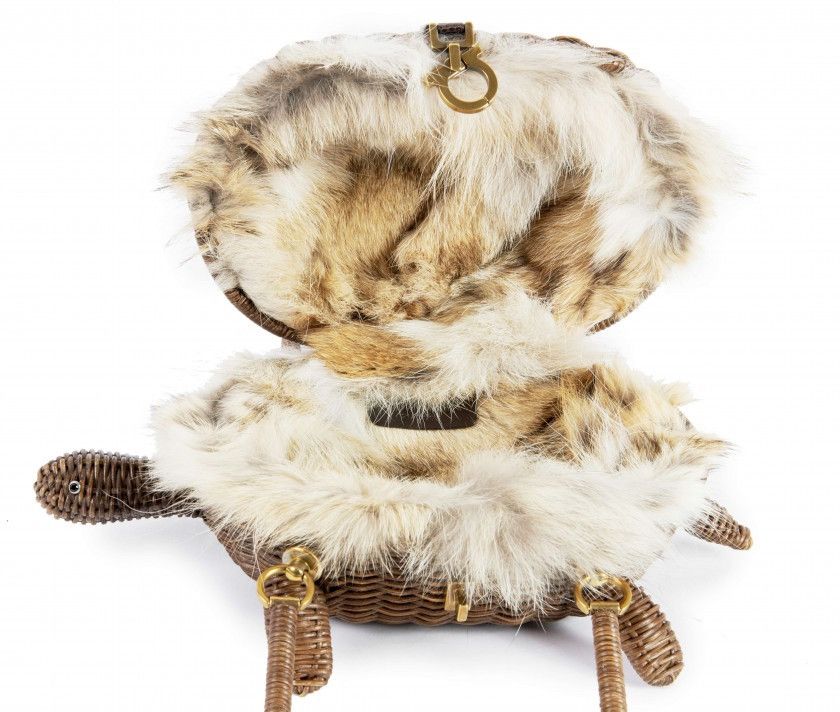 Salvatore Ferragamo × Vintage Ferragamo Limited Designer Turtle Bag Size ONE SIZE - 7 Thumbnail