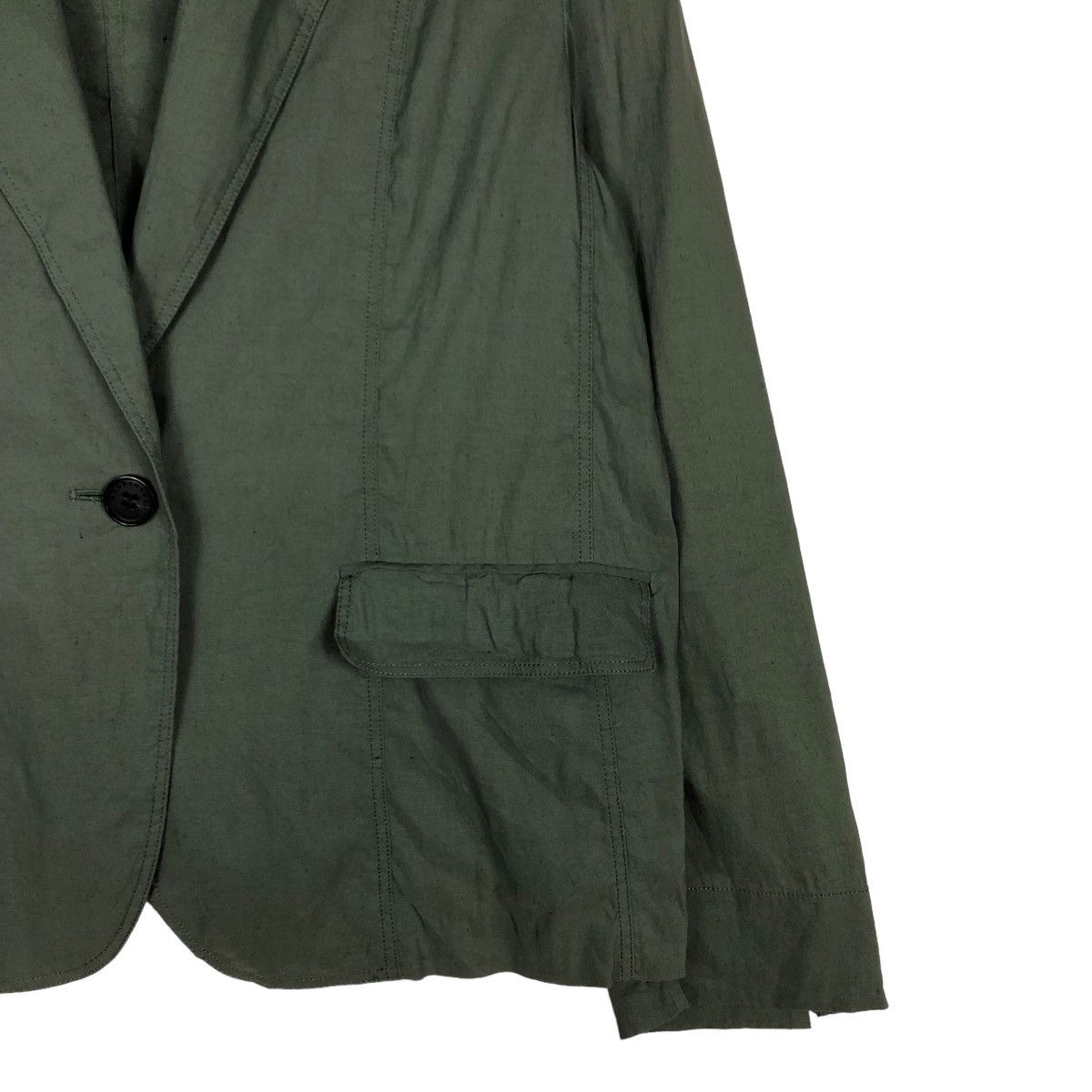 Japanese Brand 🔥Olive Green Military Vintage Chore Jacket Mackintosh Size US M / EU 48-50 / 2 - 5 Thumbnail