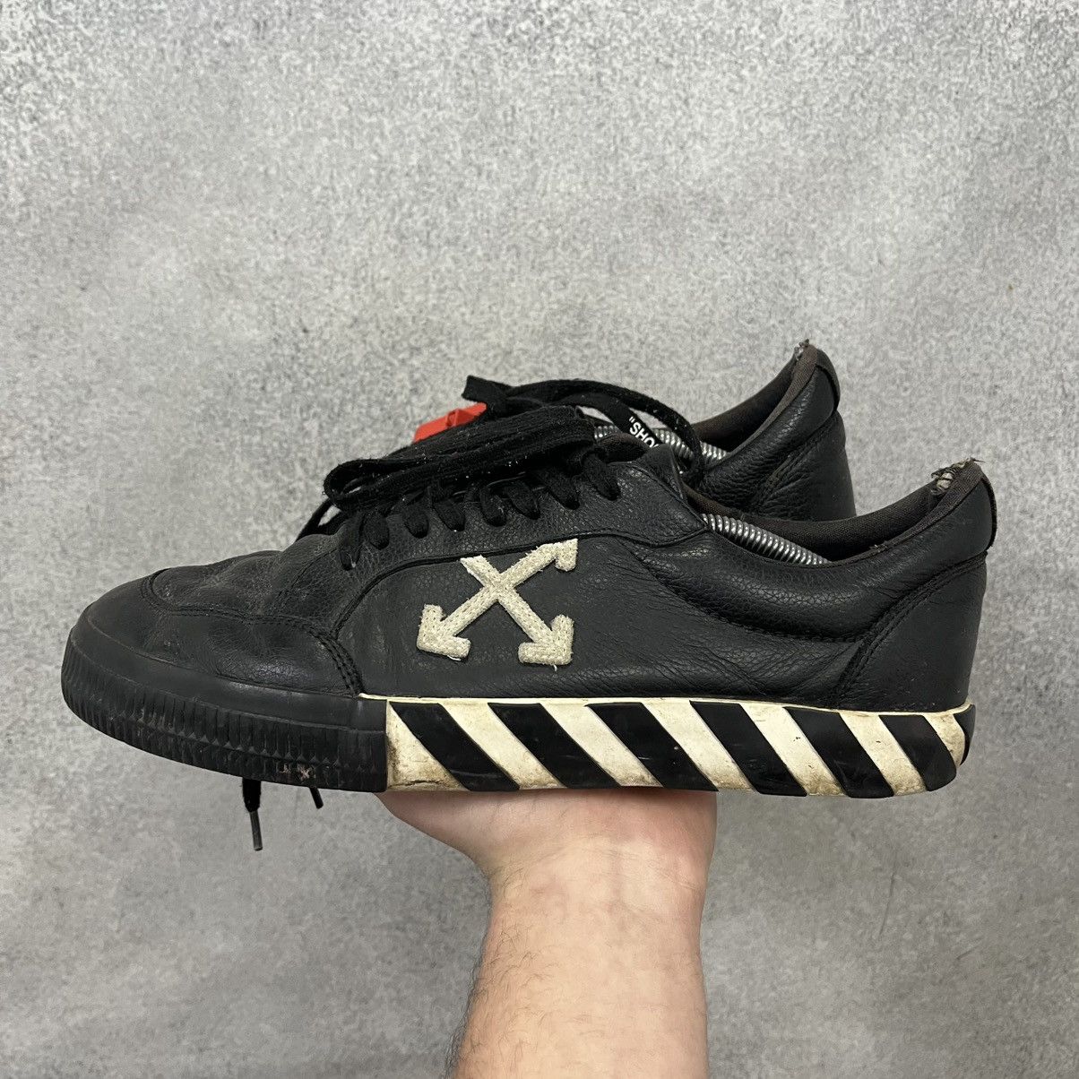 Off-White Off white vulcanized sneakers shoes Black Size US 11 / EU 44 - 7 Thumbnail