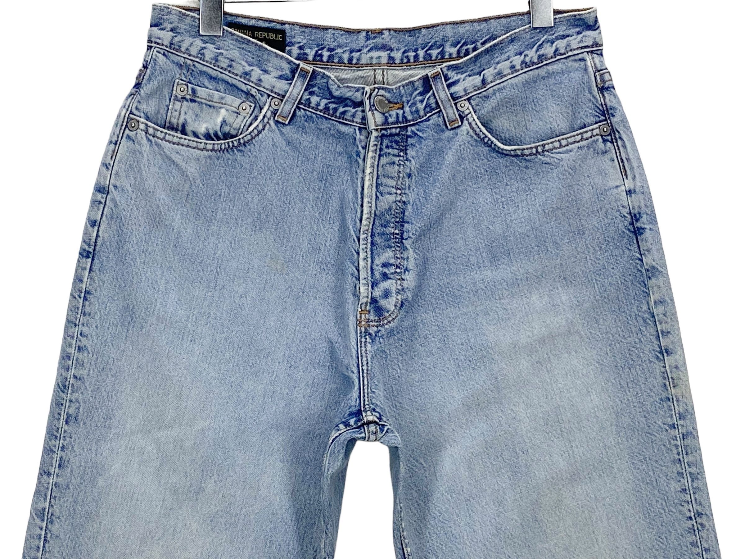 Japanese Brand Banana Republic Jeans Baggy Jeans Hip Hop Skateboard Jeans Size US 32 / EU 48 - 3 Thumbnail