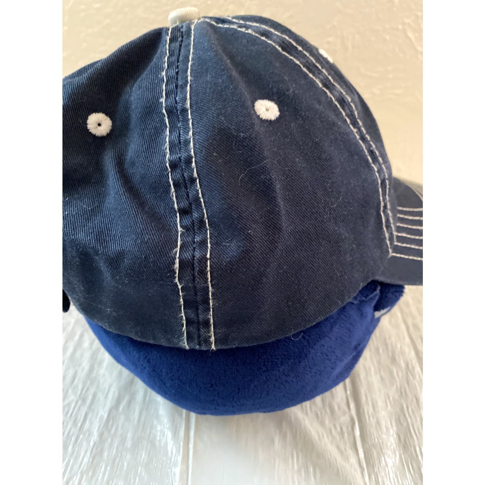 Vintage Missouri Cotton Baseball Cap Hat Adjustable Solid Washed Men, One Size, Blue, 100% Cotton, Adjustable Buckle Strap, Casual, Men’s Baseball Cap Size ONE SIZE - 5 Thumbnail