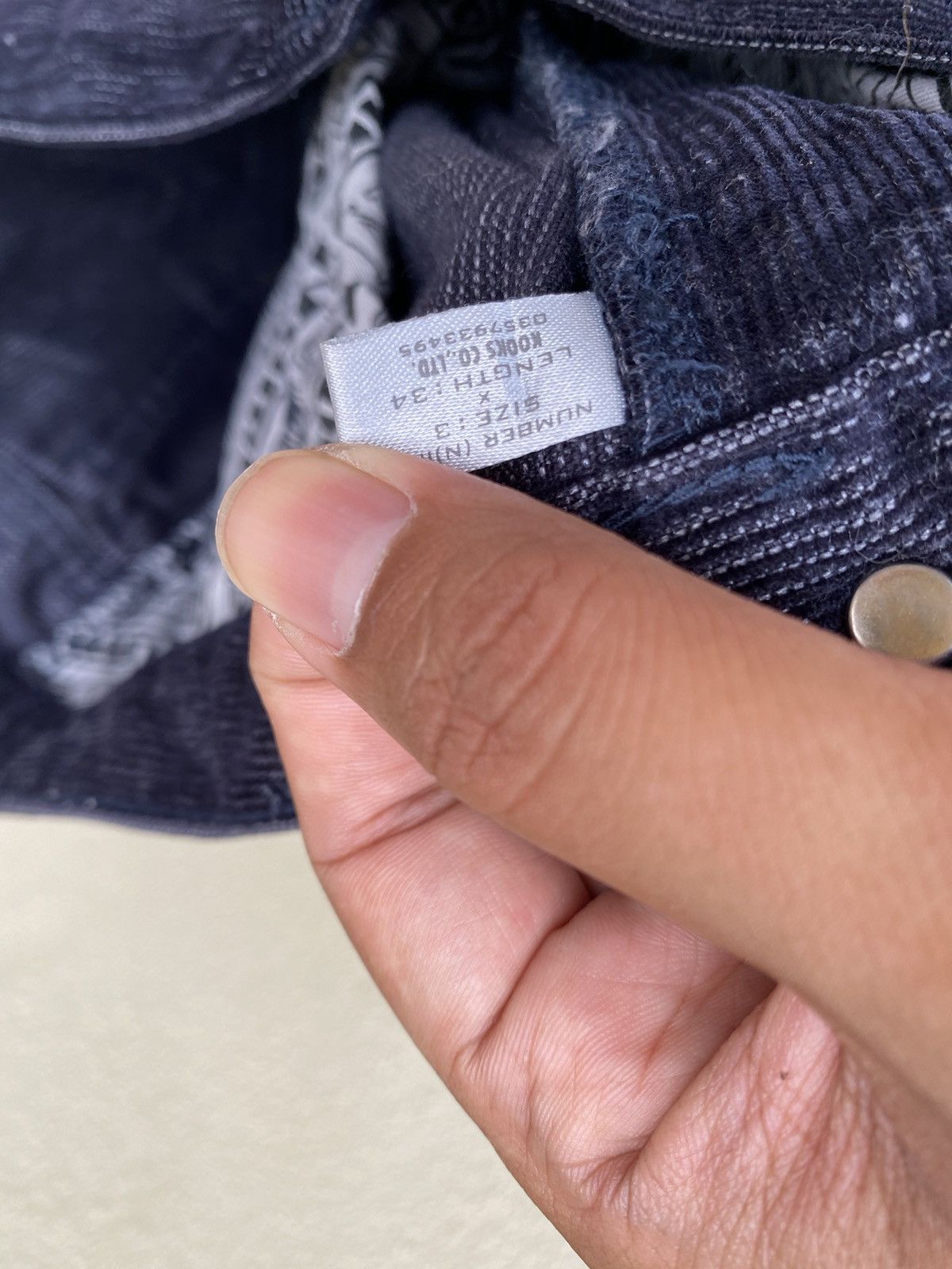 Number (N)ine corduroy pants Size US 32 / EU 48 - 6 Thumbnail
