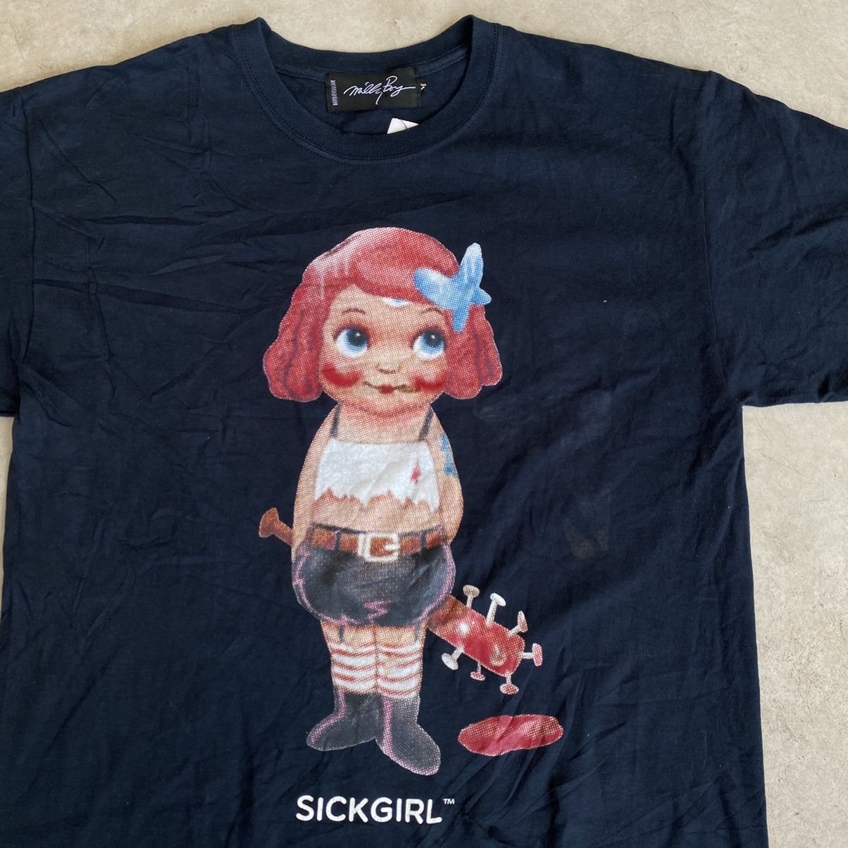 20471120 SS18 MILKBOY SICK GIRL tee Size US M / EU 48-50 / 2 - 2 Thumbnail