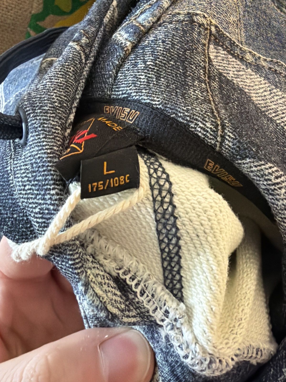 Evisu Evisu All Over Print Hoodie Size US L / EU 52-54 / 3 - 5 Thumbnail