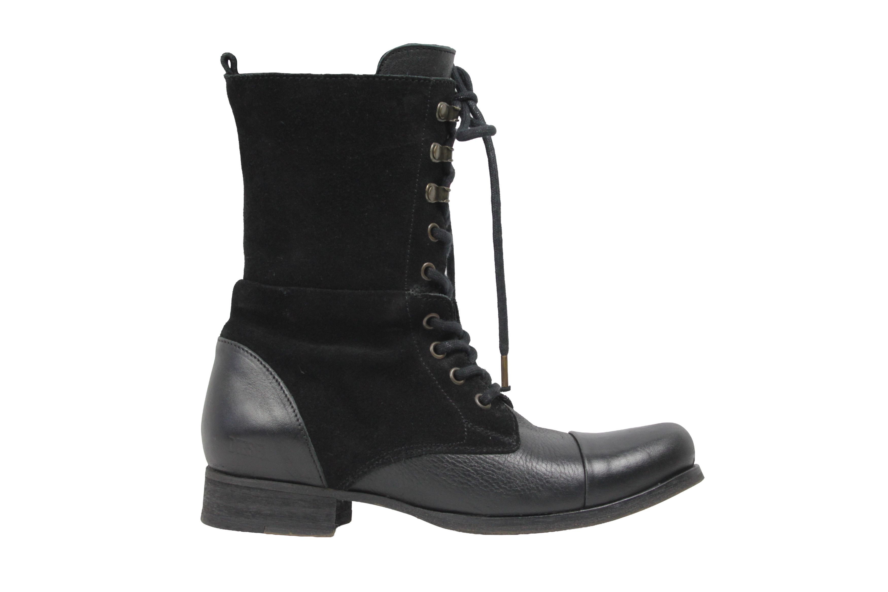 Diesel Avant Garde Combat Biker Side Zip Boots Size US 6 / IT 36 - 1 Thumbnail