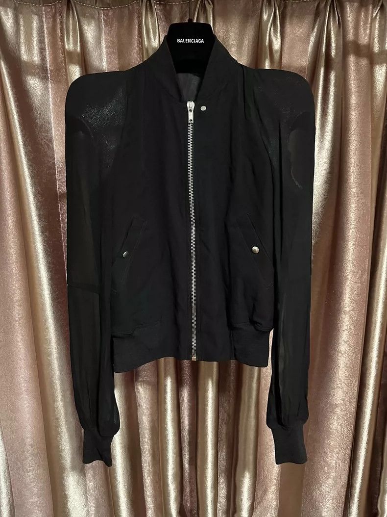 Rick Owens Rick Owens Main Line Shoulder Shoulder Pad Mulberry Silk Se Size US XS / EU 42 / 0 - 1 Thumbnail