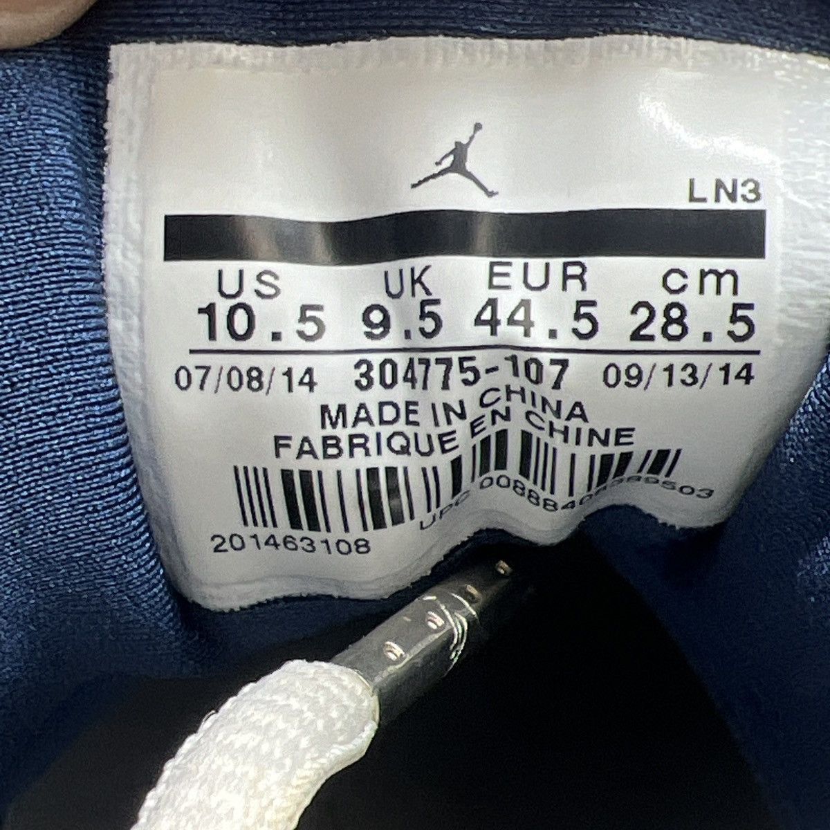 Jordan Brand Air Jordan 7 French blue Size US 10.5 / EU 43-44 - 9 Thumbnail