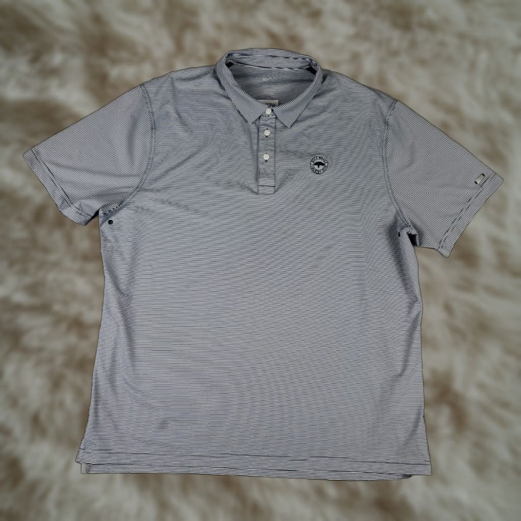 Nike Nike Polo Shirt Mens XL Blue Striped Swoosh Golf Casual Short Sleeve Polo Shirt Mens XL Blue Striped Nike Swoosh Golf Casual Short Sleeve Size US XL / EU 56 / 4 - 1 Thumbnail