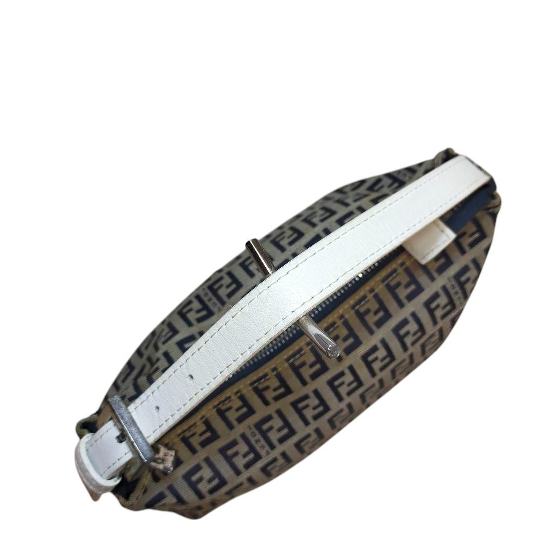 Fendi Fendi - Zucchino Pouch Handbag Monogram Zucca Brown Size ONE SIZE - 5 Thumbnail