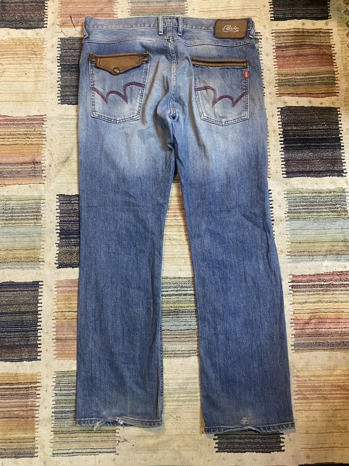 Edwin × Japanese Brand × Vintage 🇯🇵 Vintage Edwin jeans pants - japan Size US 39 - 7 Thumbnail