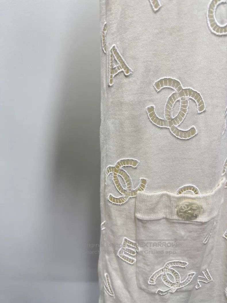 Chanel Chanel Full print solid colour dress Size XXS / US 00 / IT 34 - 5 Thumbnail