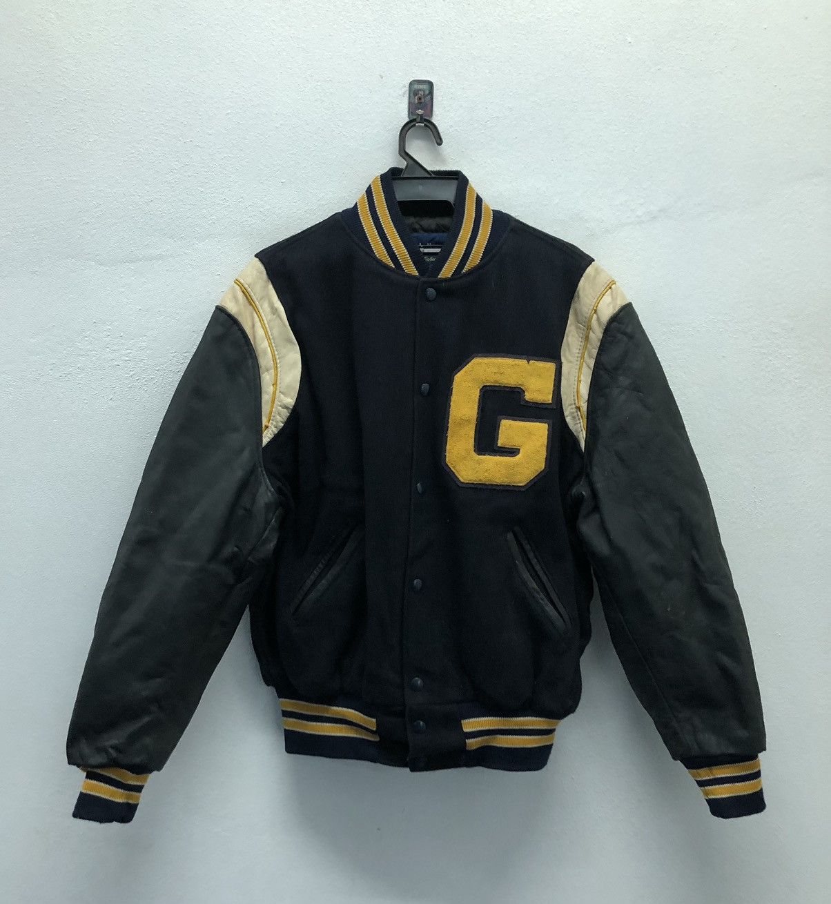 Holloway Vintage Holloway Made In Usa Goodrich Varsity Jacket Size US XL / EU 56 / 4 - 1 Thumbnail