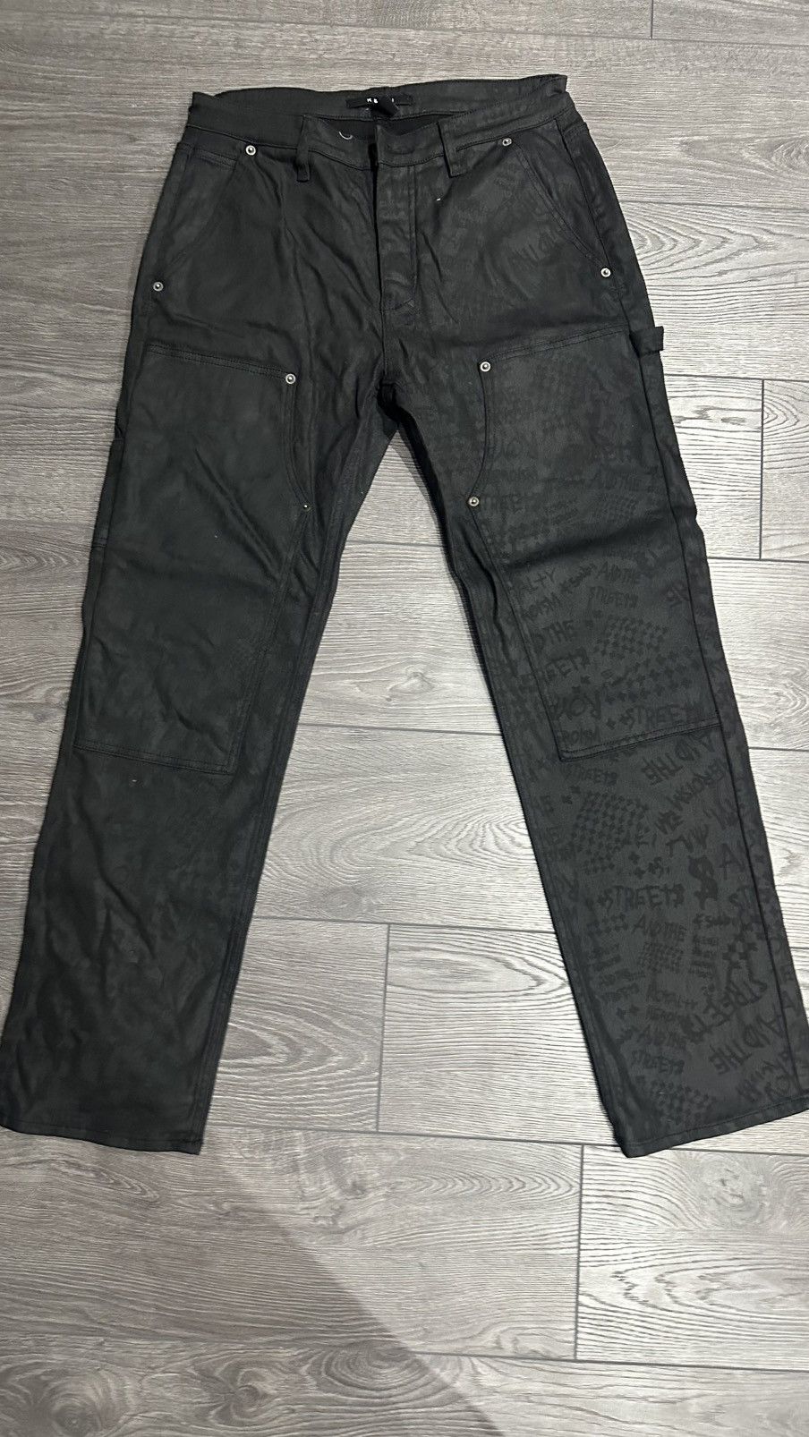 Ksubi Ksubi Operator Pant - Black Grease Size US 31 - 1 Thumbnail