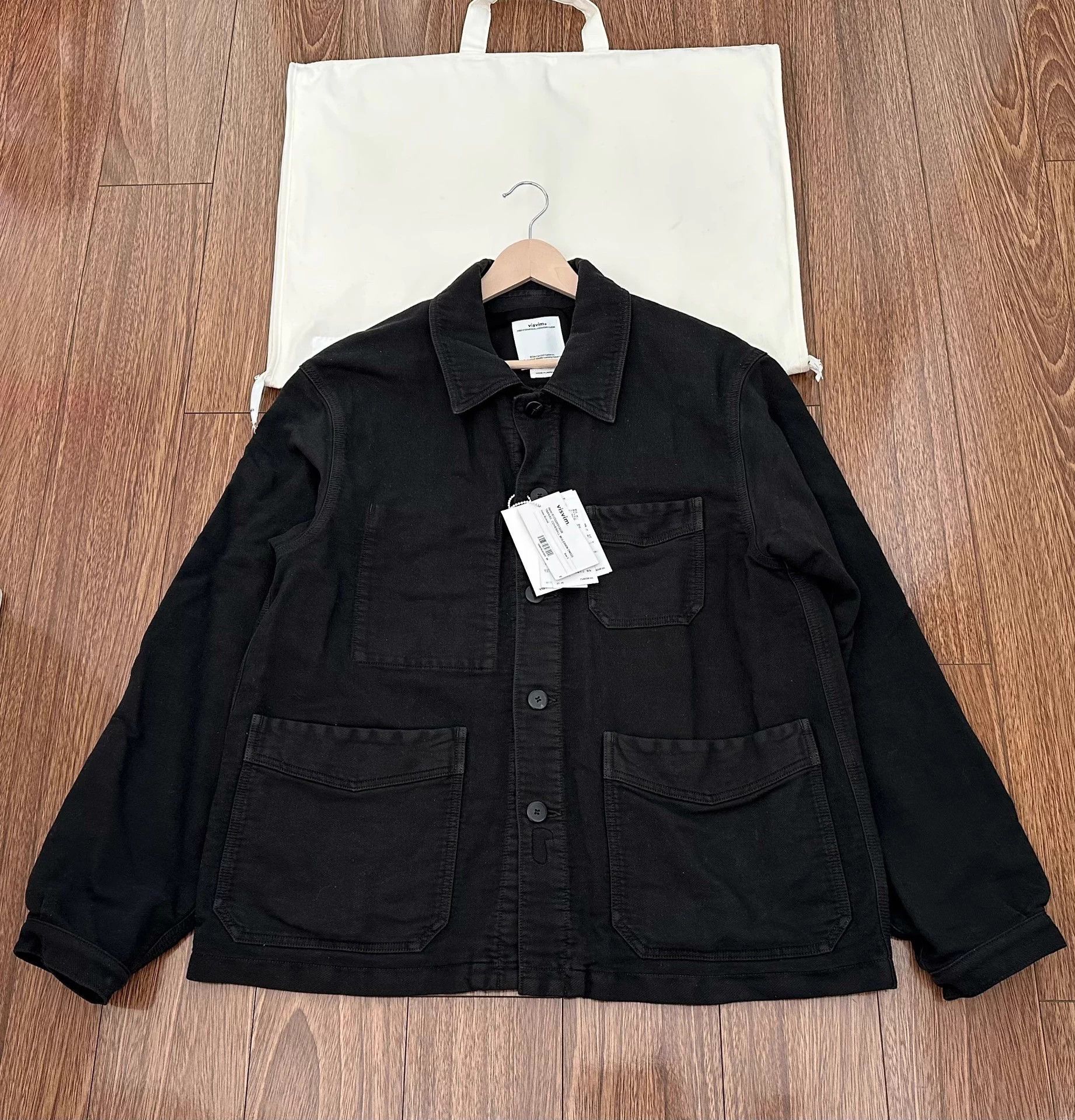Visvim VISVIM TRAVAIL COVERALL MOLESKINwoolmole leather jacket Size US L / EU 52-54 / 3 - 1 Thumbnail