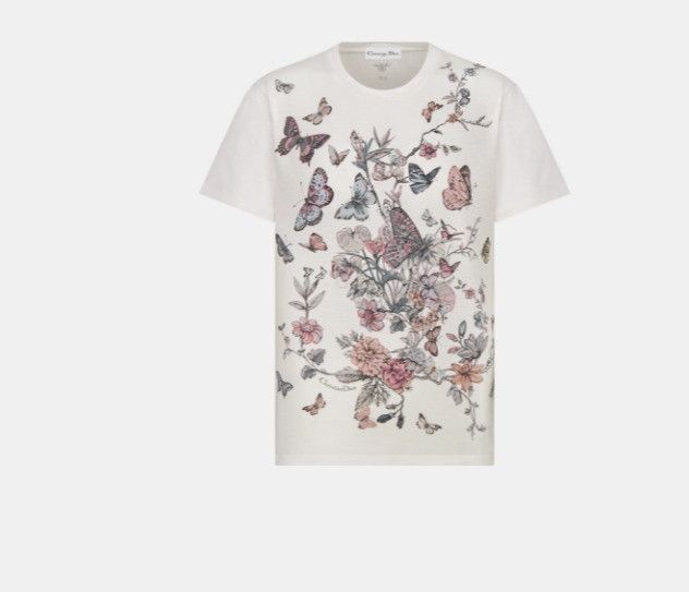 Dior o1w1db10225 413T04 T-Shirt in Multicolor Size XS / US 0-2 / IT 36-38 - 1 Thumbnail