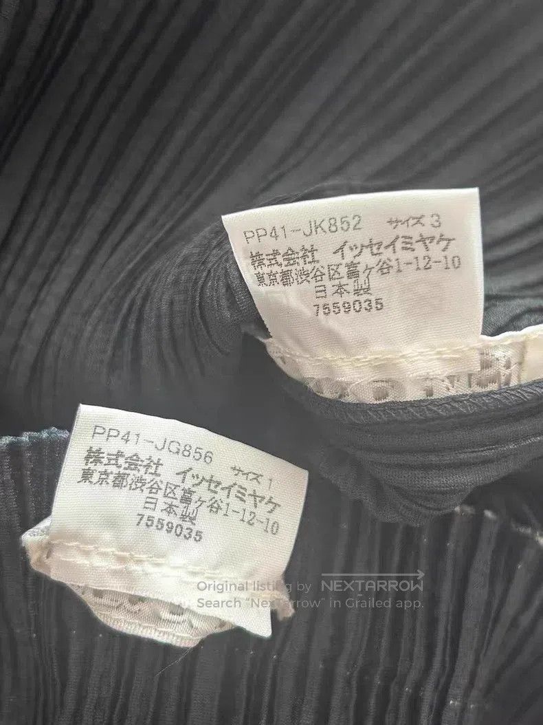 Issey Miyake Issey Miyake Gray and Black Color-block Double-layer Short Size L / US 10 / IT 46 - 4 Thumbnail