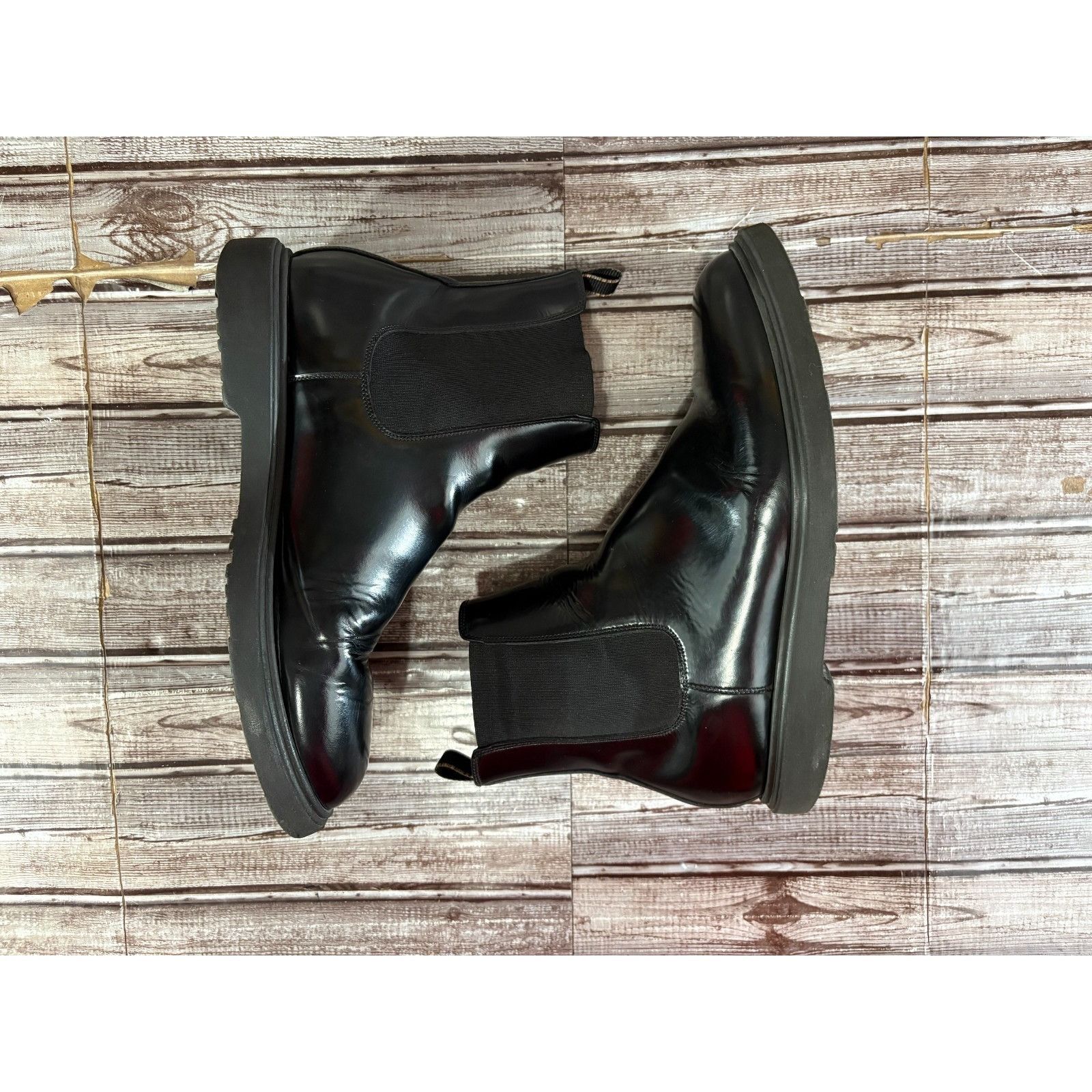 Paul Smith PAUL SMITH Leather Chelsea Boots size 41 EU 8 US Made in Ita Size US 8 / EU 41 - 6 Thumbnail