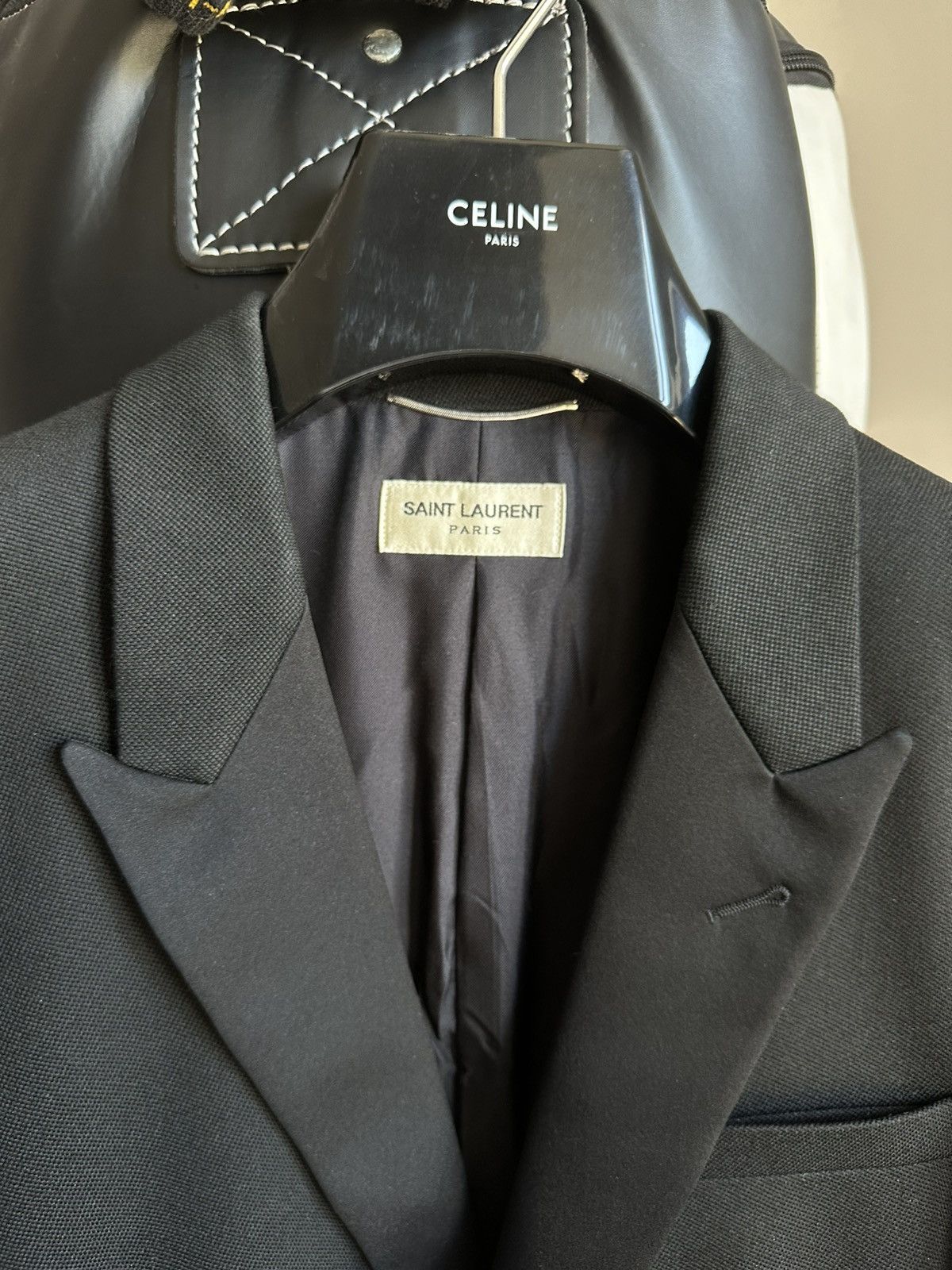 Saint Laurent Paris [52] *NEW* FW13 Le Smoking runway blazer Size 52R - 6 Thumbnail