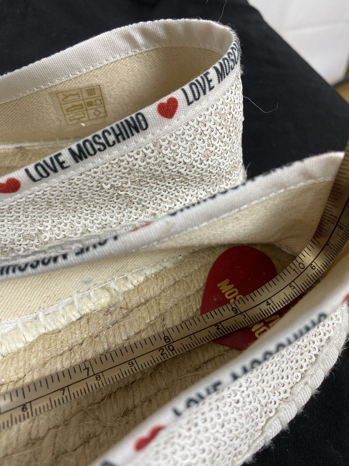 Love Moschino Love Moschino Glitter Espadrilles size 41 Size US 11 / IT 41 - 12 Thumbnail