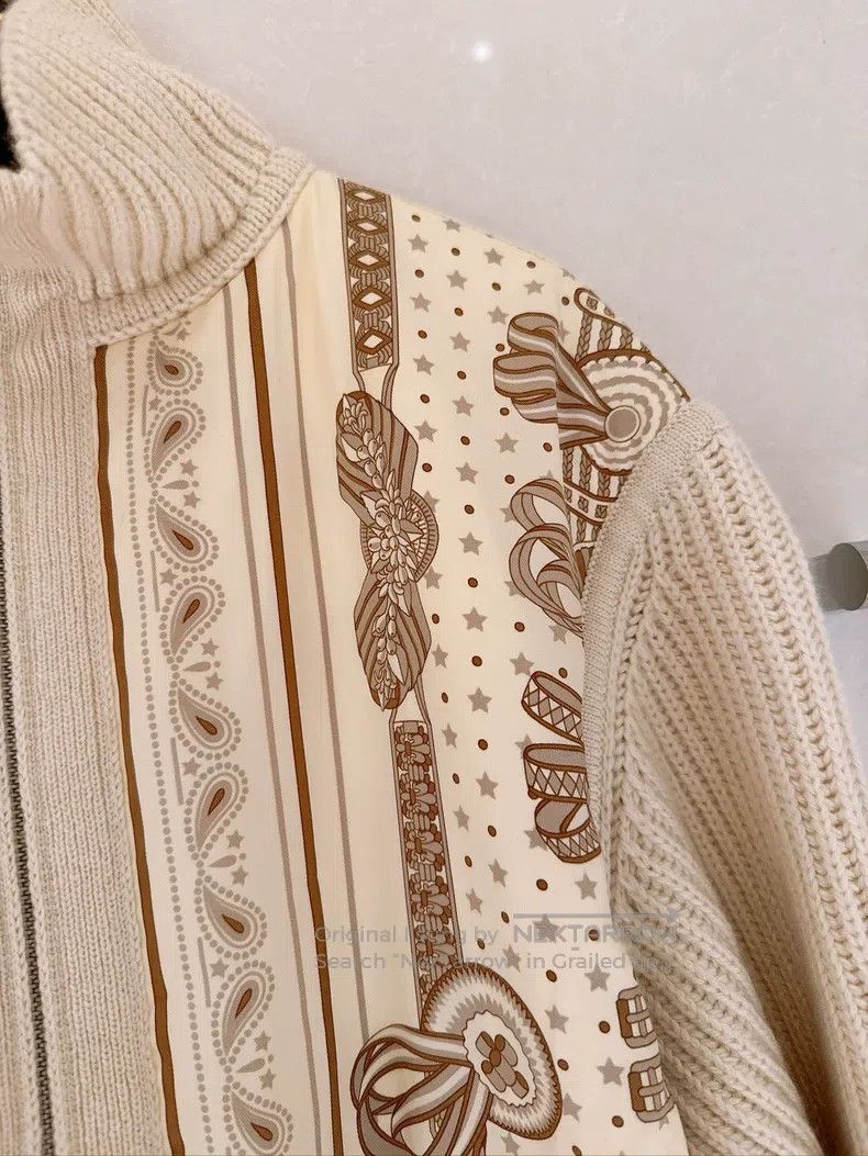 Hermes Hermes Grand Celebration Series Silk Printed Cashmere Open Size XXS / US 00 / IT 34 - 3 Thumbnail