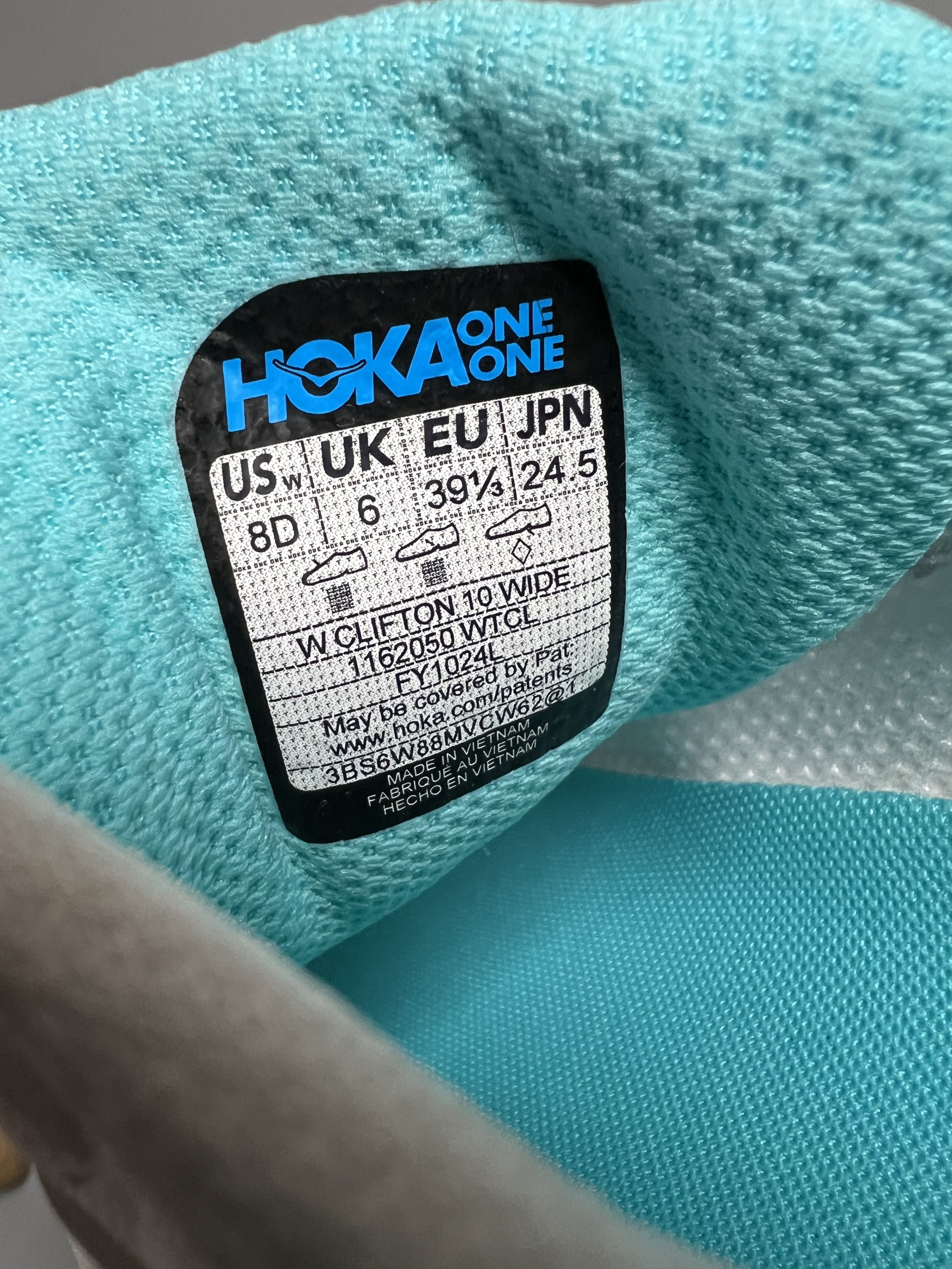 Hoka 8D Hoka One One Clifton 10 Wide Running Shoes Walking Gym Size US 8 / IT 38 - 11 Thumbnail