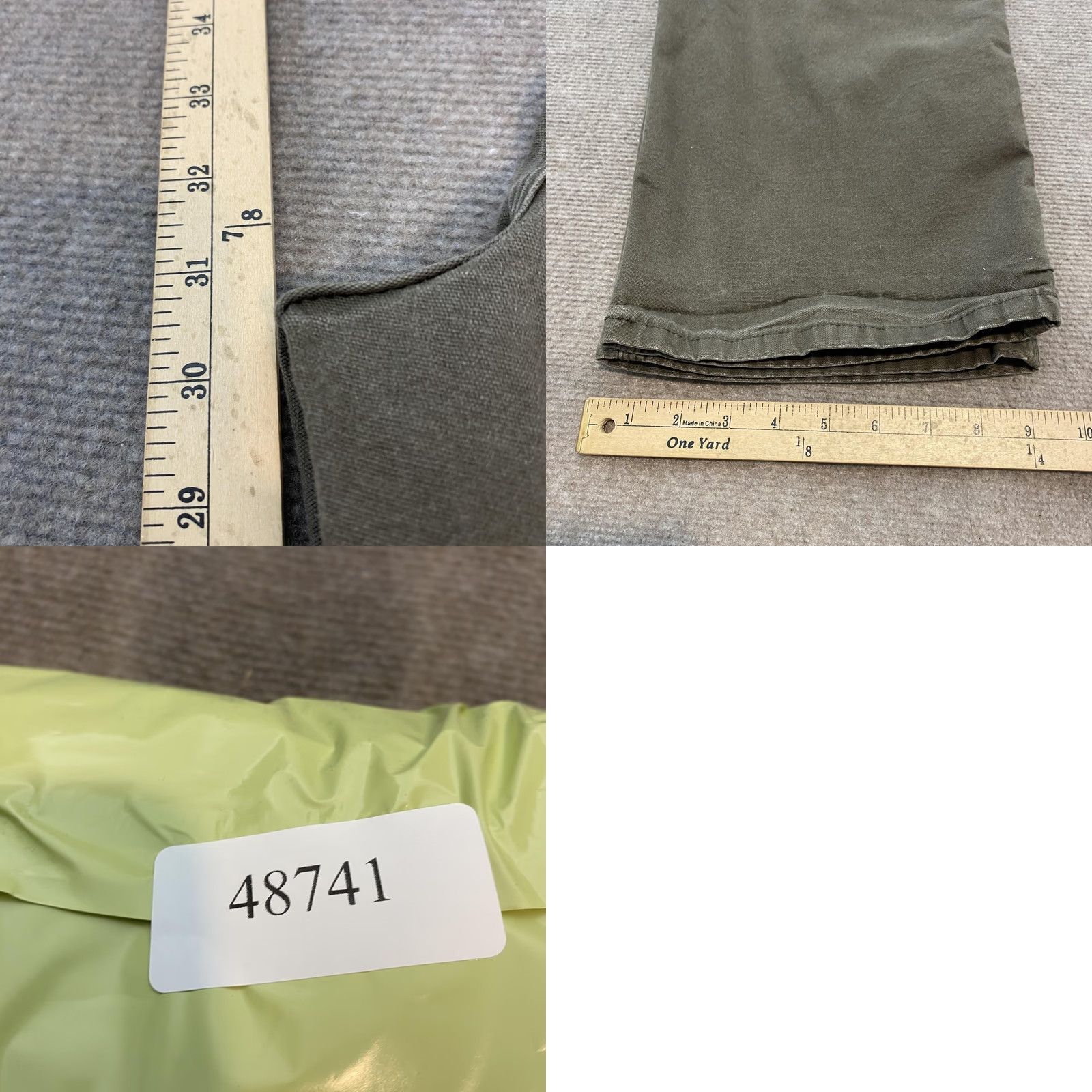 Ariat Ariat Rebar M4 Pants Mens 48 Carpenter Canvas Workwear Stretch Green 32 Inseam 5-Pocket Relaxed Straight Quality Work Pants Mens Size US 32 / EU 48 - 9 Thumbnail