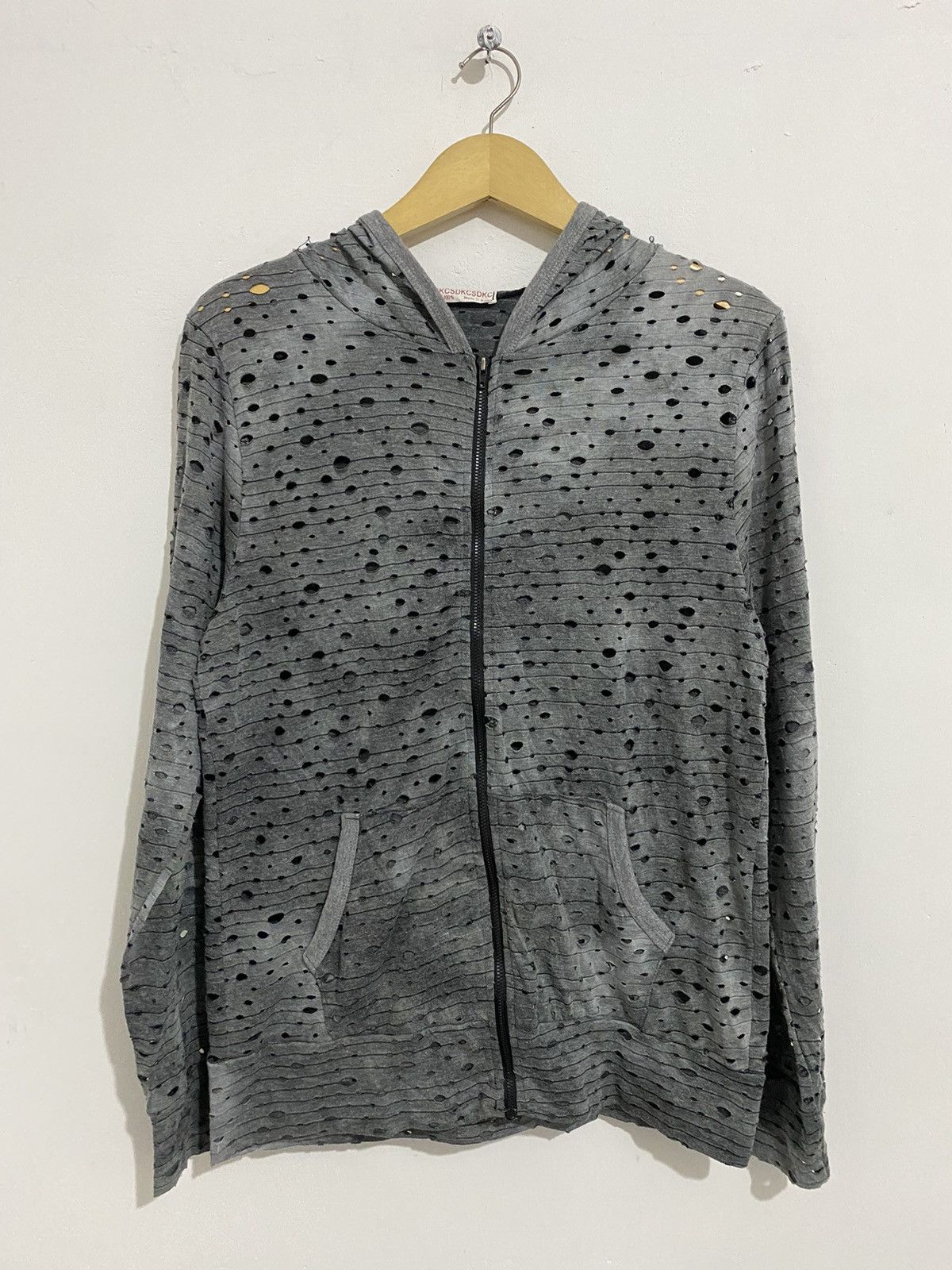 If Six Was Nine 💸BINDINGOFFER💸 Distressed Holes Hoodie Lgb Kmrii Styled Size US L / EU 52-54 / 3 - 1 Thumbnail
