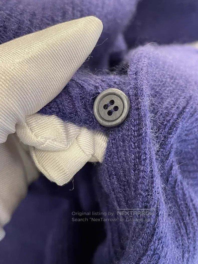 Brunello Cucinelli Brunello Cucinelli Blue Cashmere Sweater Size S / US 4 / IT 40 - 9 Thumbnail