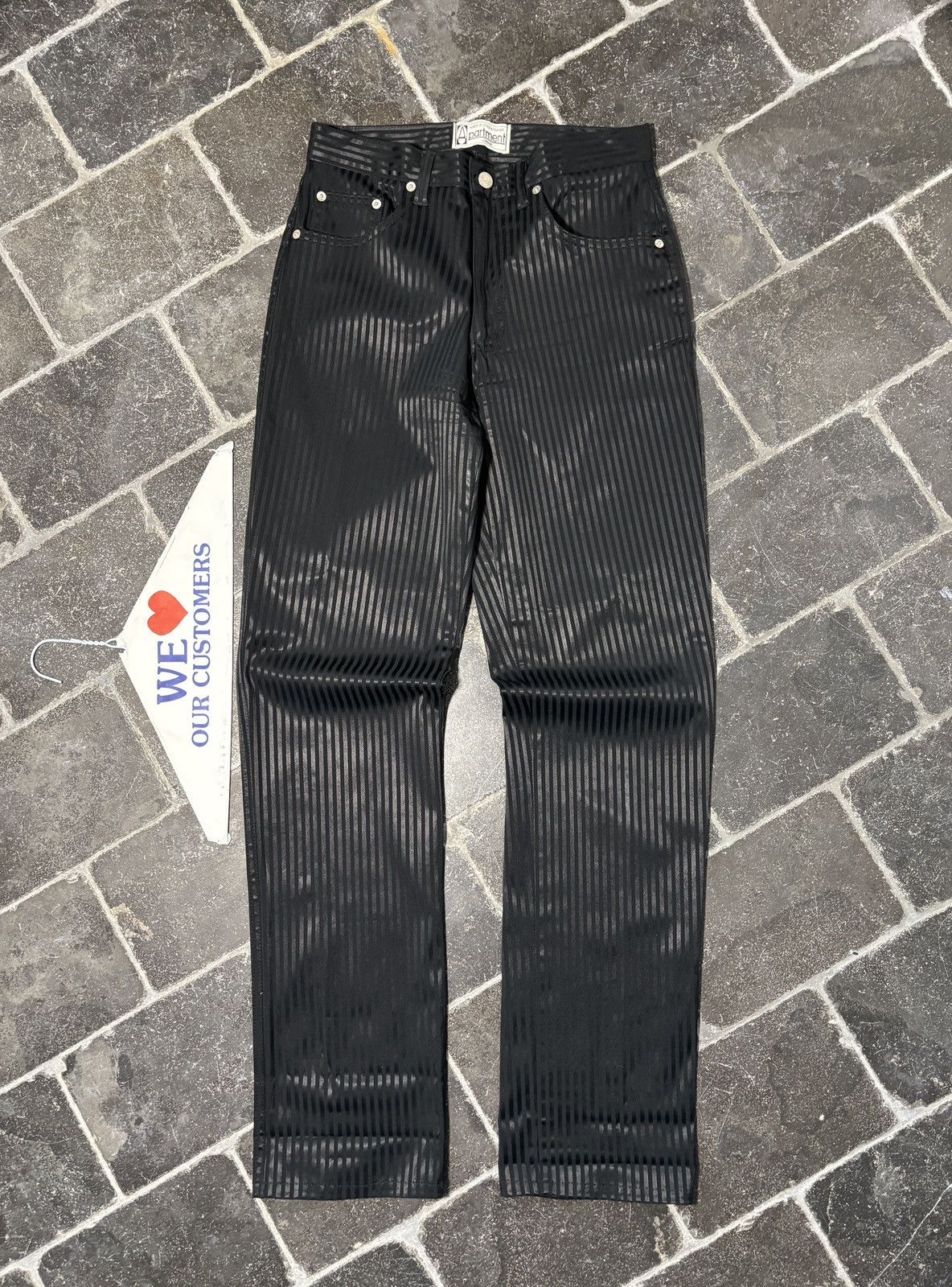 Vintage Made in England Vintage Striped Pants 1990s Apartment London Size 28" / US 6 / IT 42 - 17 Thumbnail
