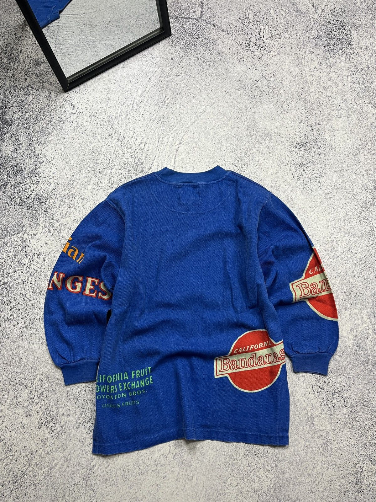 Vintage Crazy Vintage 90’s Red Ball Californian Oranges Sweatshirt Size US S / EU 44-46 / 1 - 10 Thumbnail