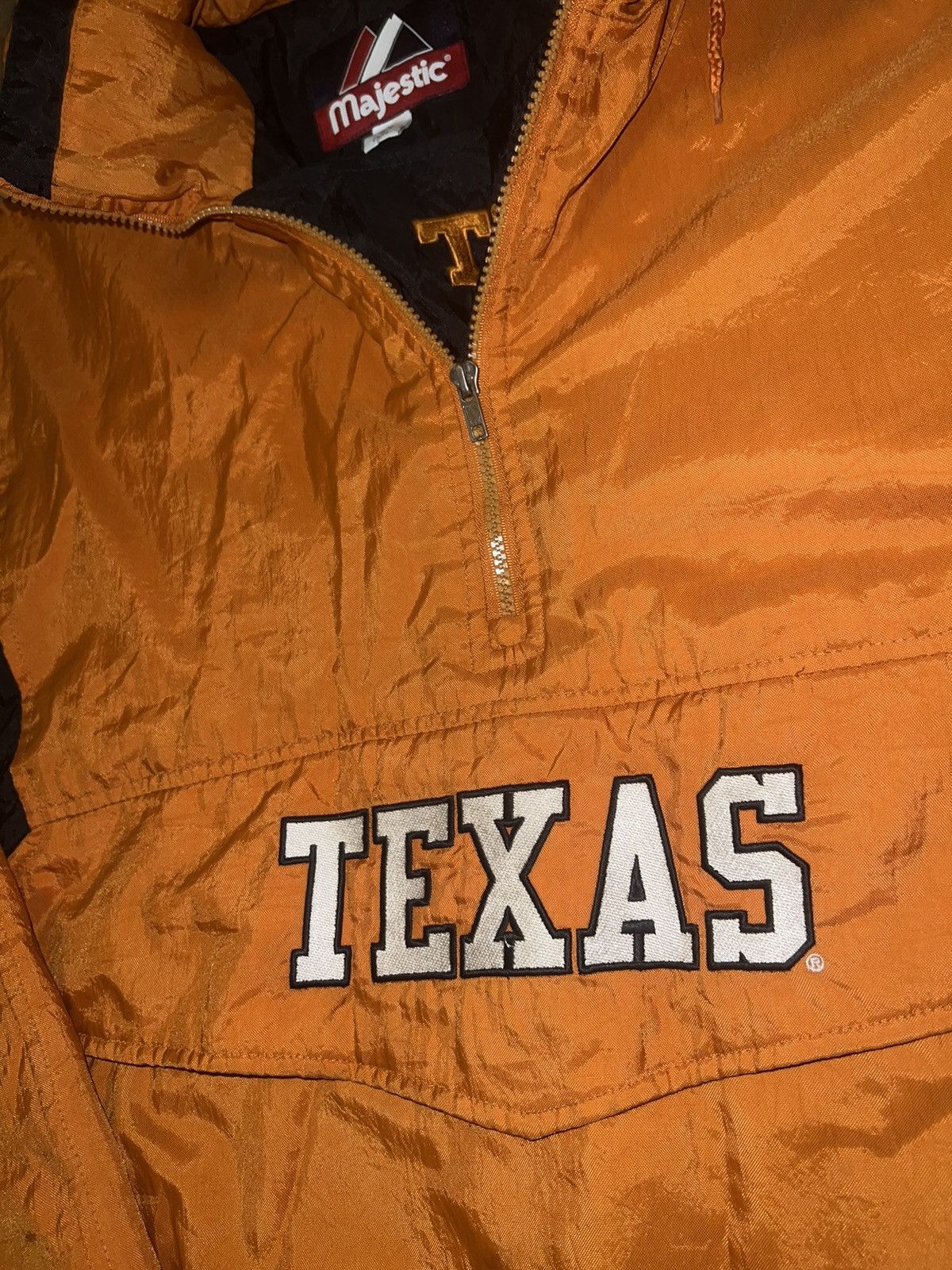Majestic Vintage Texas Longhorns Puffer Jacket Size XL NCAA Size US XL / EU 56 / 4 - 2 Thumbnail