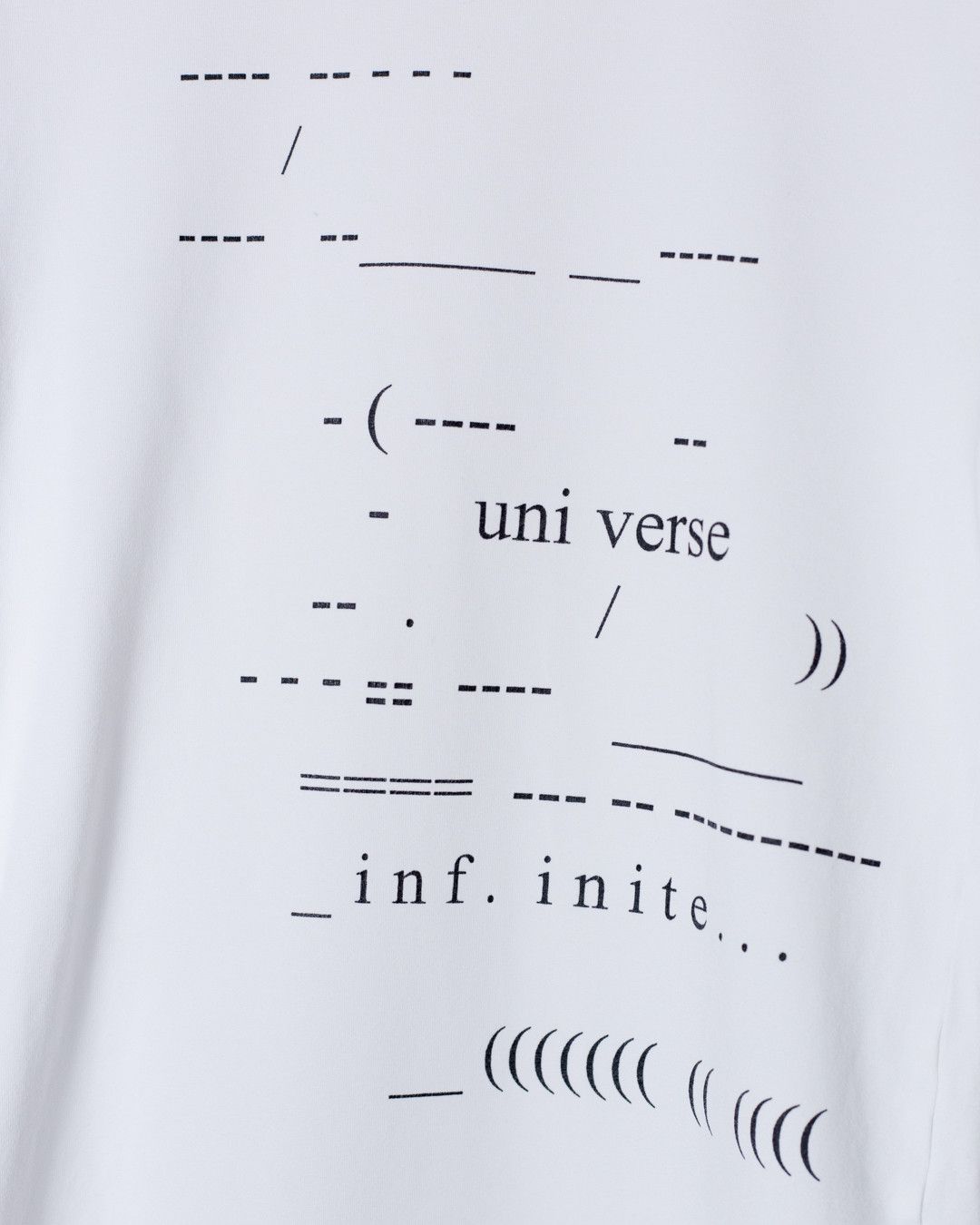 Raf Simons SS05 Universe infinite graphic tee Size US S / EU 44-46 / 1 - 2 Thumbnail