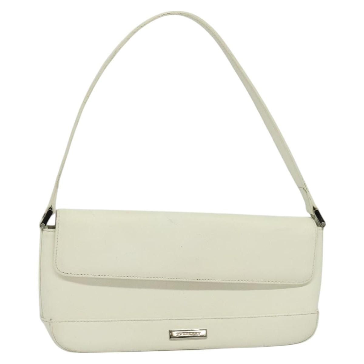 Burberry Burberry Flap Shoulder Bag Leather Size ONE SIZE - 1 Thumbnail