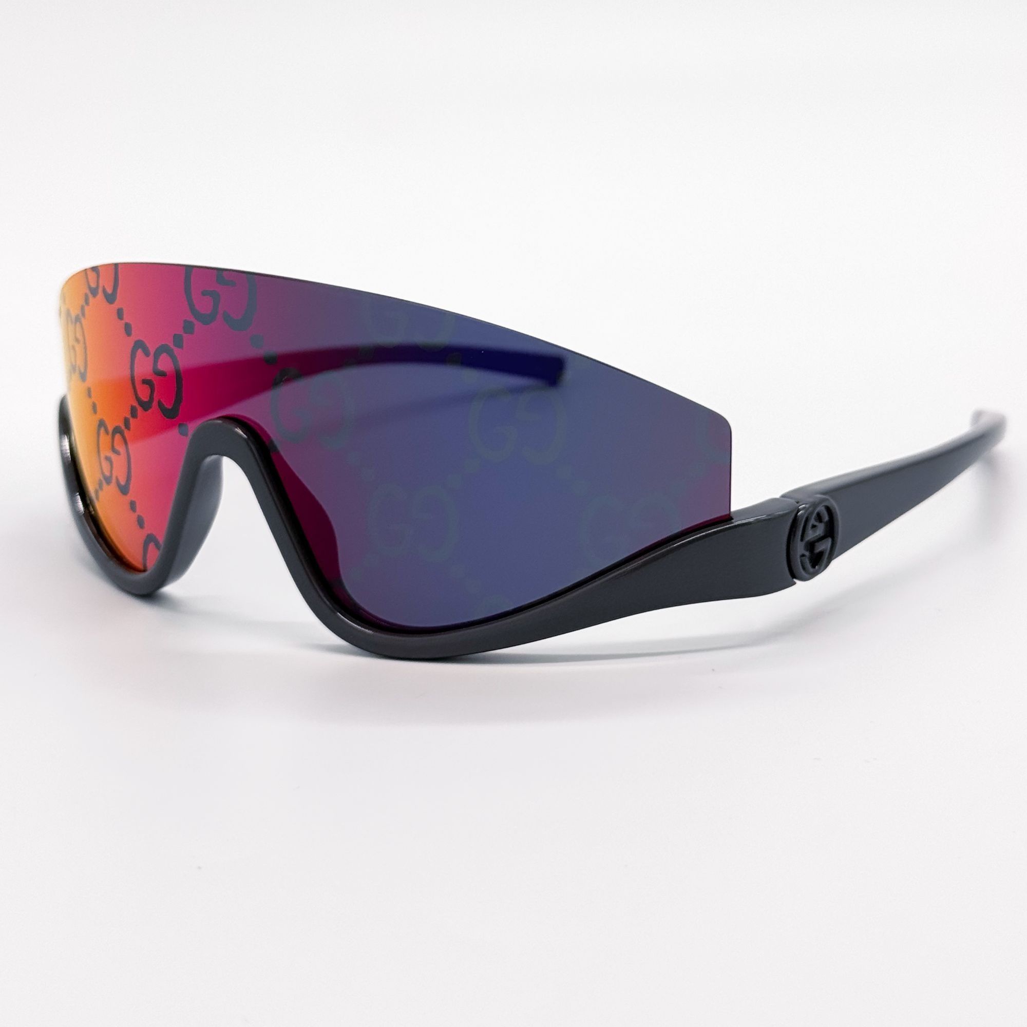 Gucci NEW GUCCI SUNGLASSES GG1650S 009 SHIELD MULTICOLOR UNISEX Size ONE SIZE - 3 Thumbnail