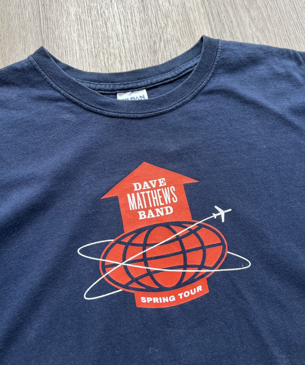Band Tees × Vintage Vintage Dave Matthews Band 2007 Spring Tour T-Shirt Tee Size US M / EU 48-50 / 2 - 3 Thumbnail
