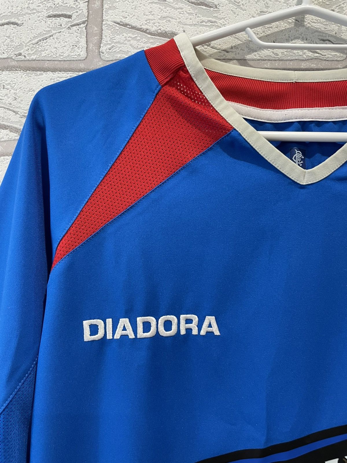 Vintage Rangers 2003-2005 Football Shirt Home Jersey Diadora Size XL Size US XL / EU 56 / 4 - 4 Thumbnail