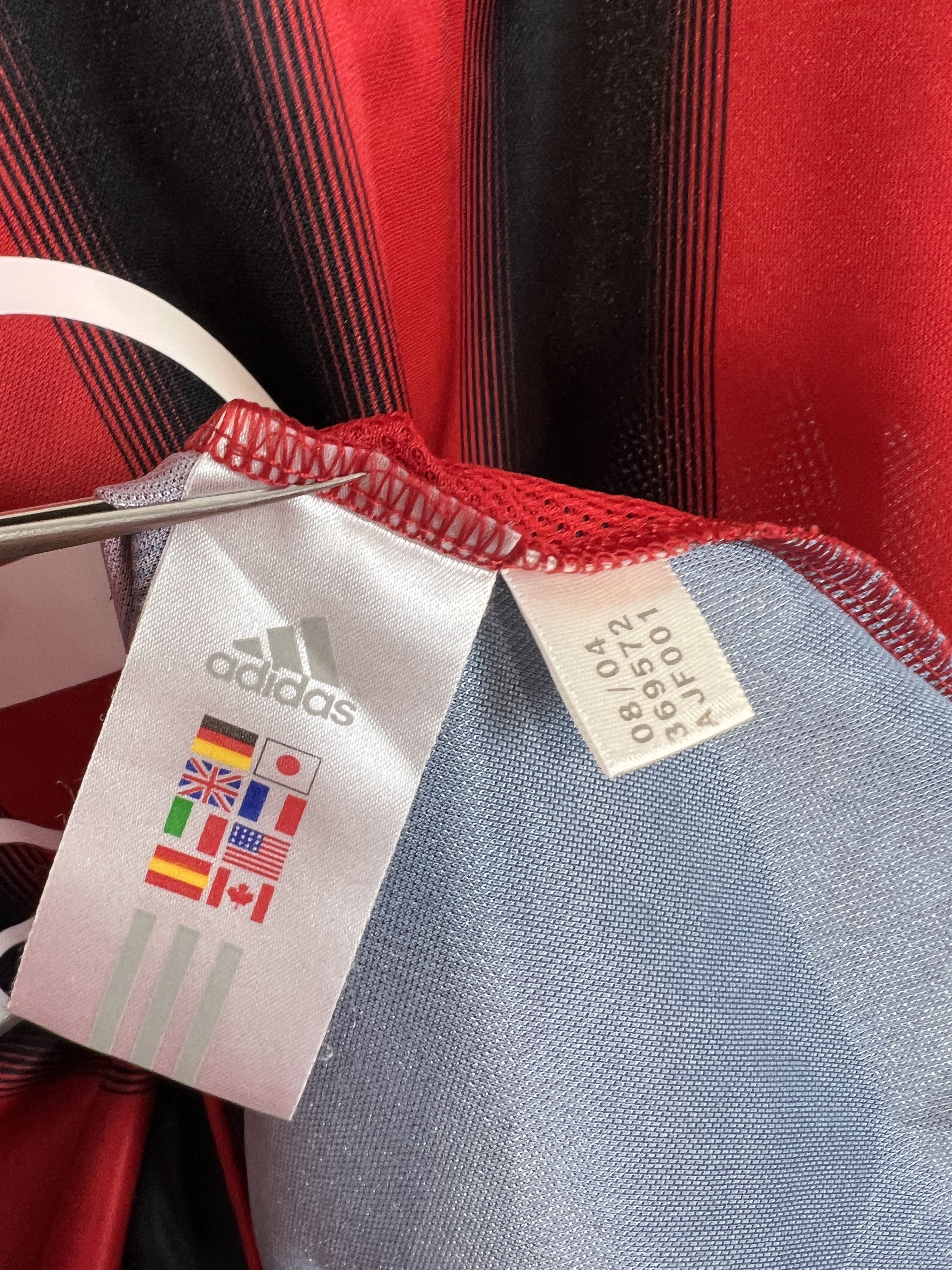Adidas AC Milan Home football shirt Soccer Jersey Maglia Trikot Size US XL / EU 56 / 4 - 7 Thumbnail
