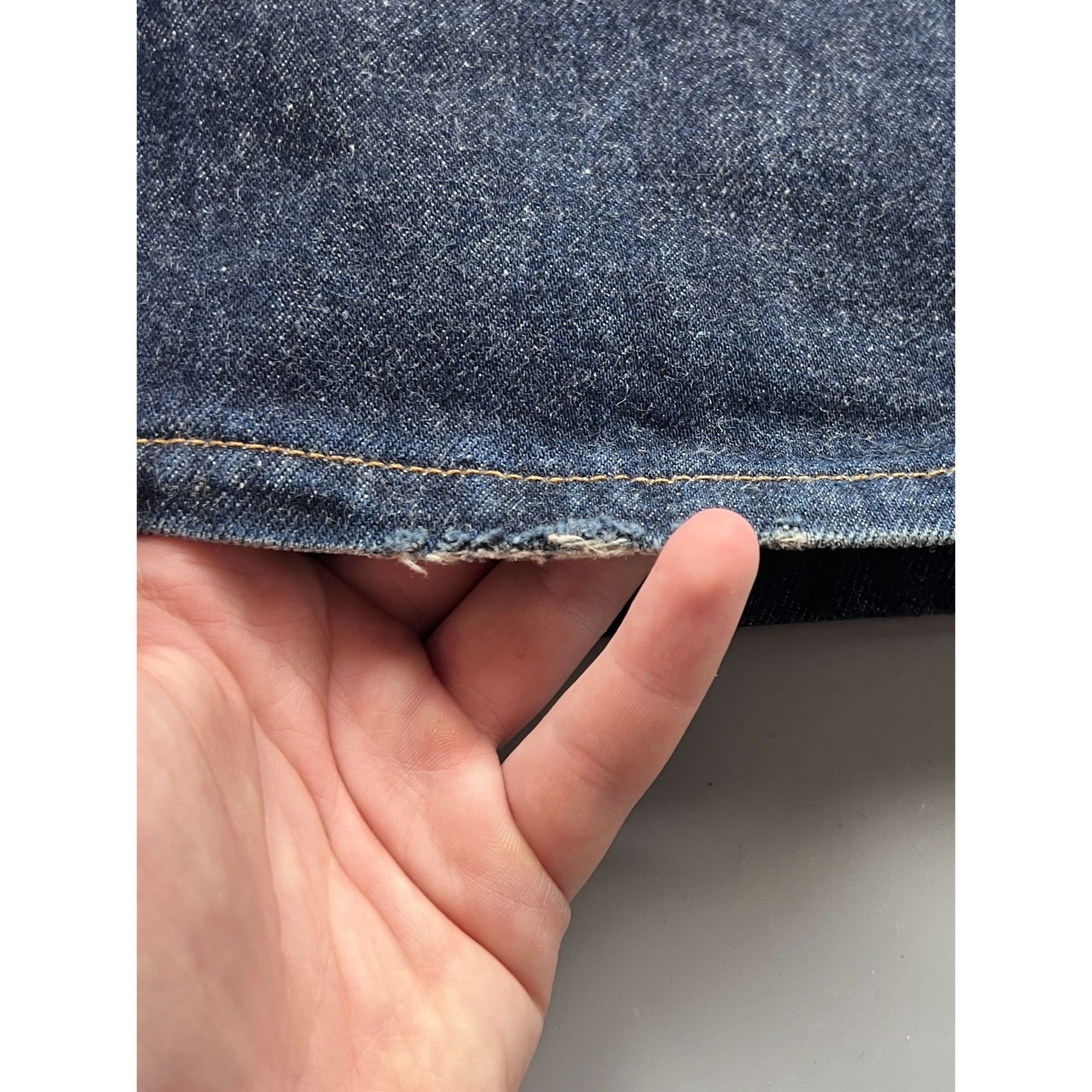 Levi's Levi’s 514 Made in USA Flared Denim Jeans Pants (Y0839) Size 33" - 12 Thumbnail