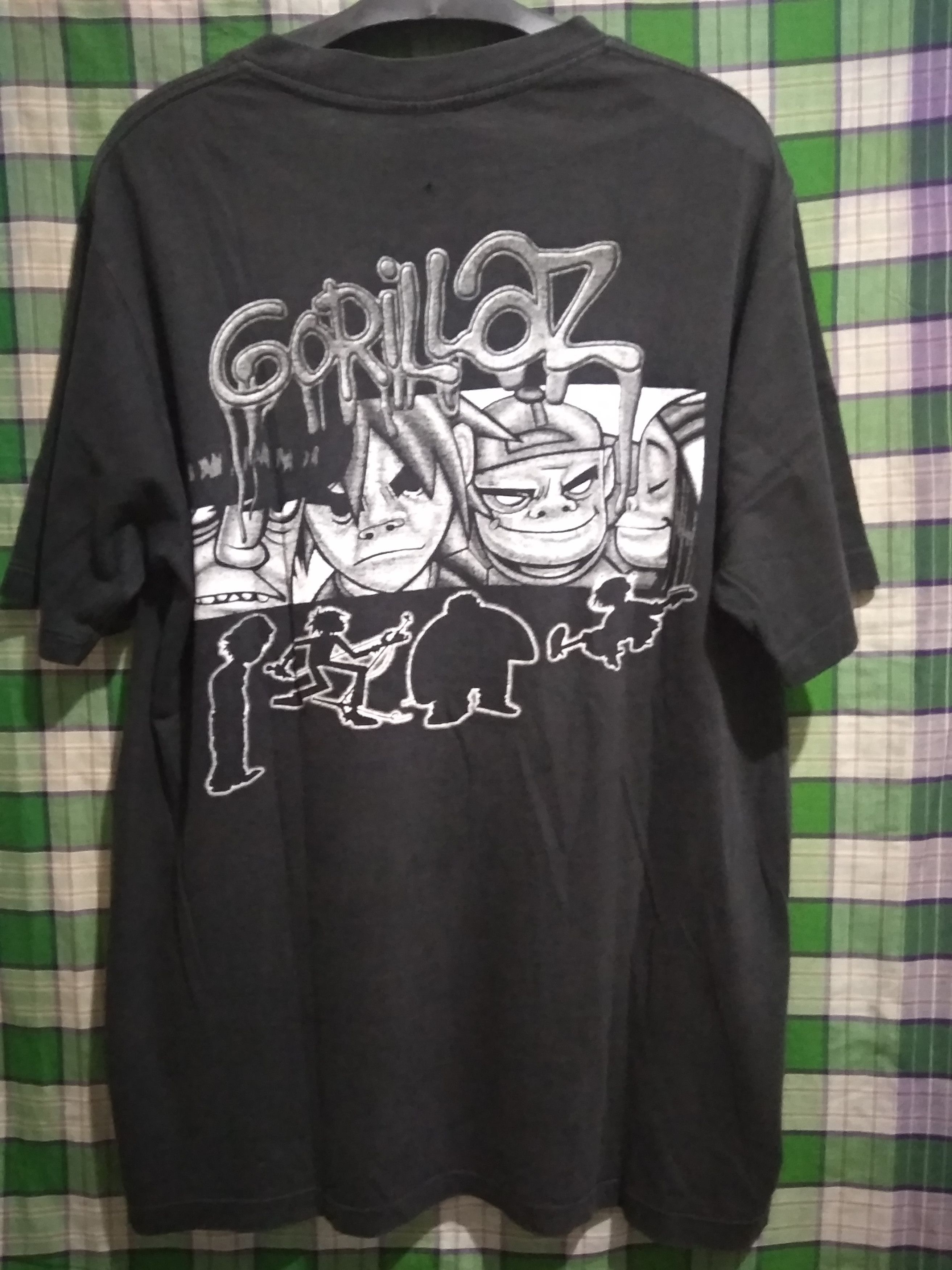 Band Tees × Vintage Vintage Gorillaz double sided single stitch rap hip hop Size US L / EU 52-54 / 3 - 6 Thumbnail