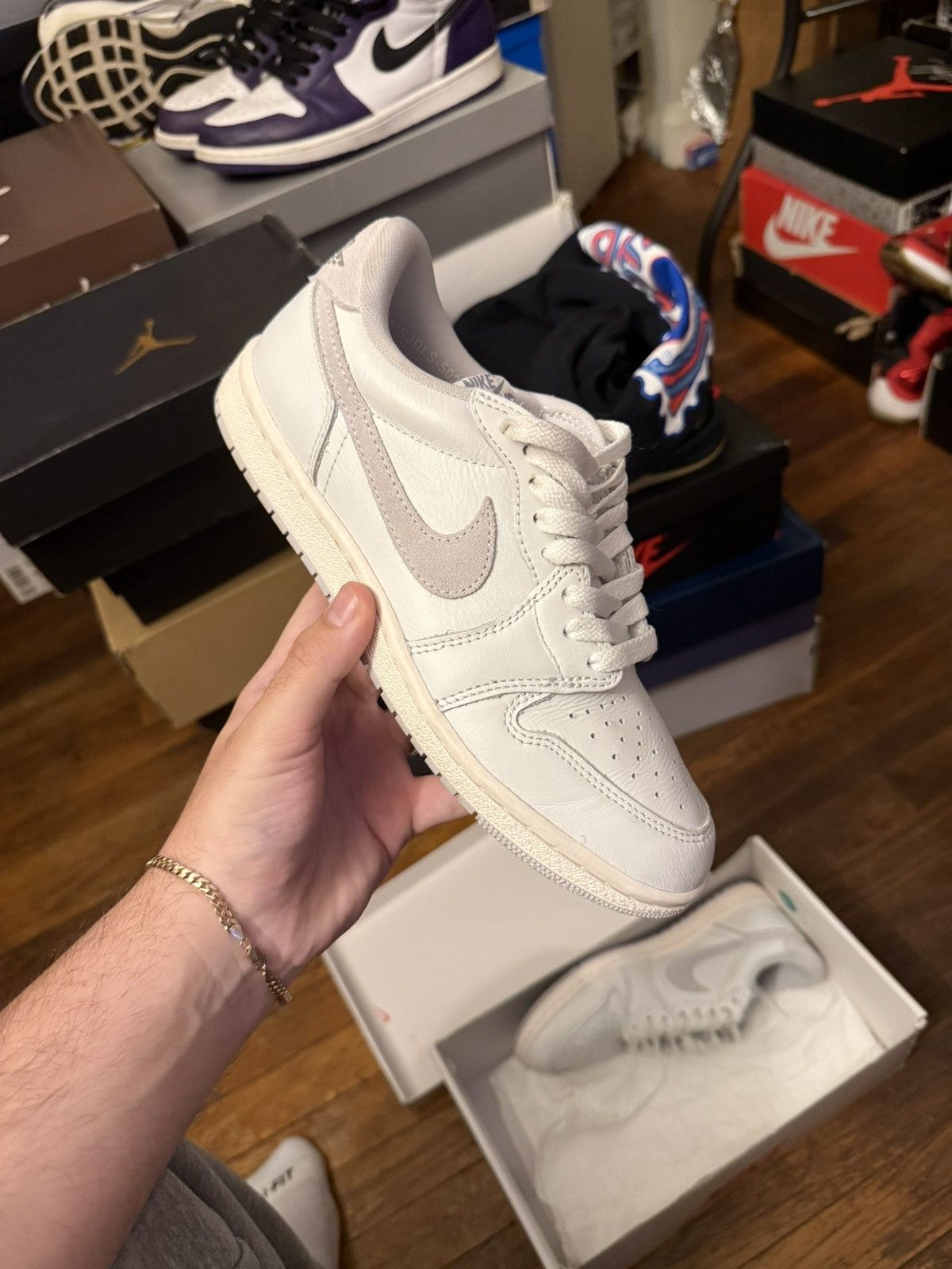 Jordan 1 low OG Neutural Grey size 8