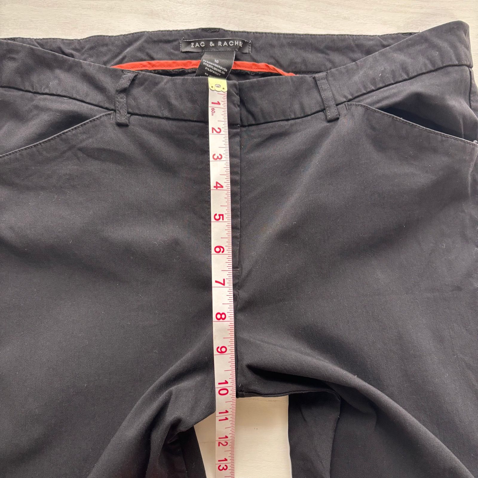 Other Zac & Rachel Black Cropped Pants Size 16 Size 38" / US 16 / IT 52 - 5 Thumbnail